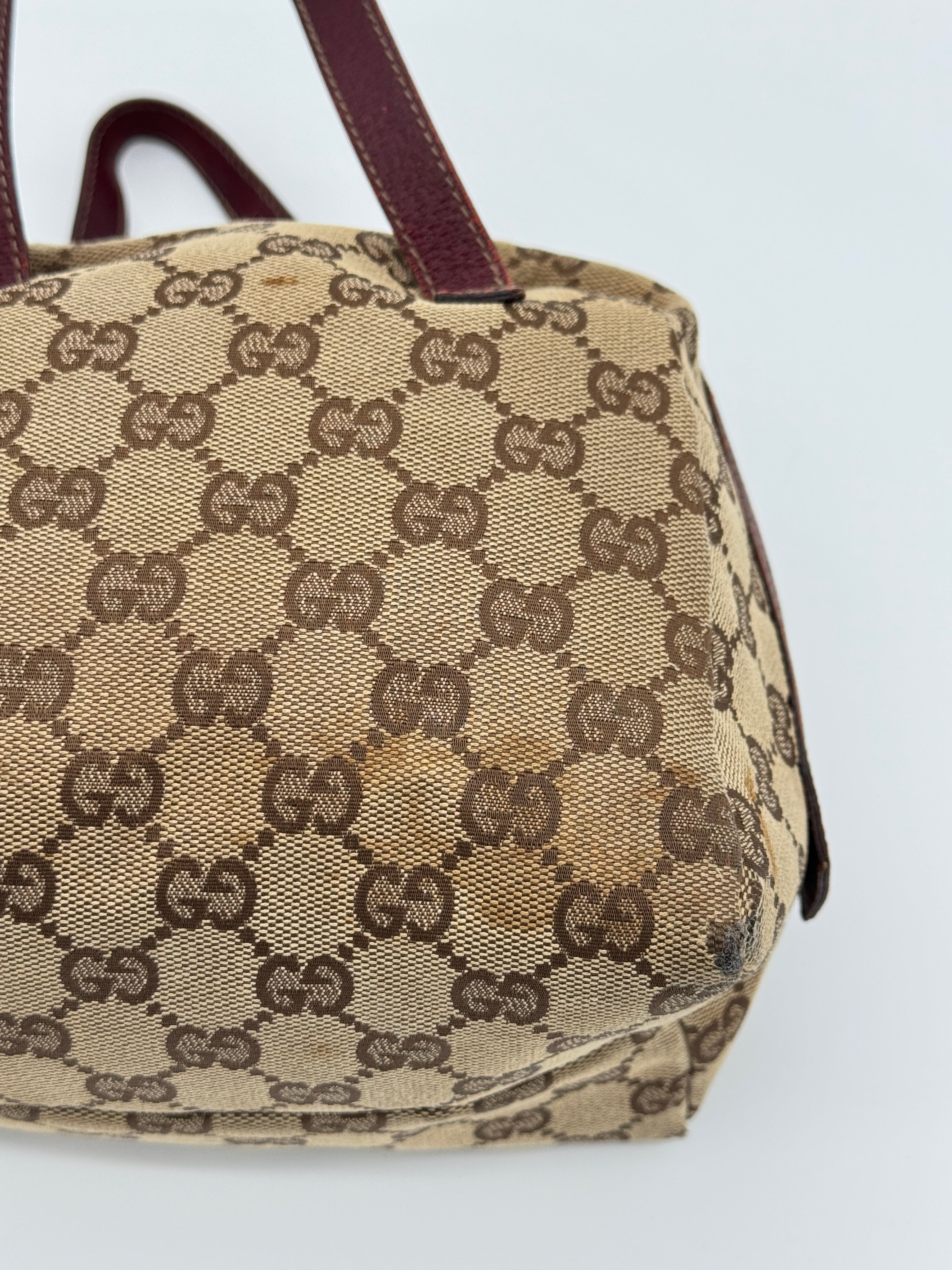 Gucci Top Handle Mini Canvas