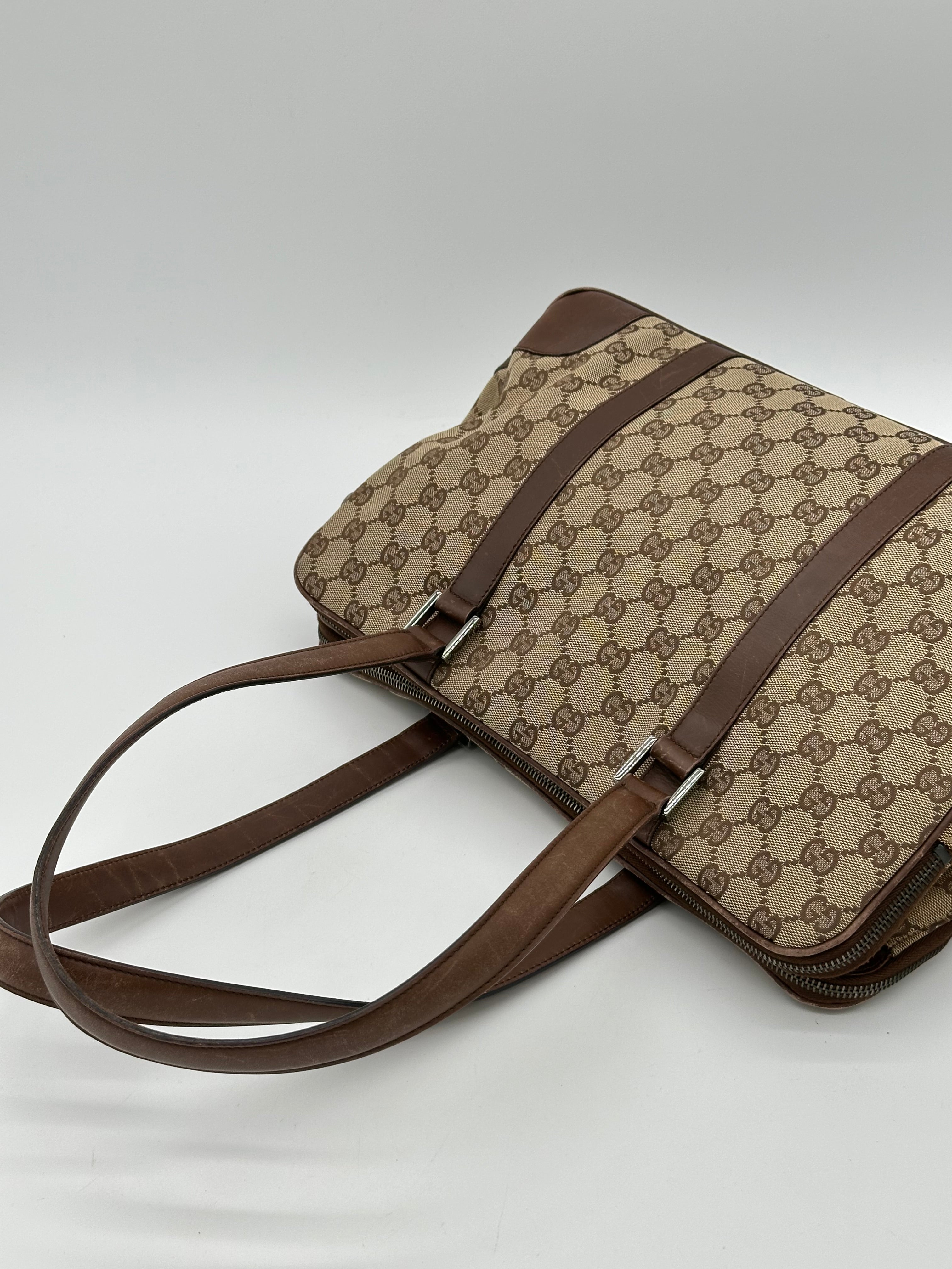 Gucci Canvas Tote Bag