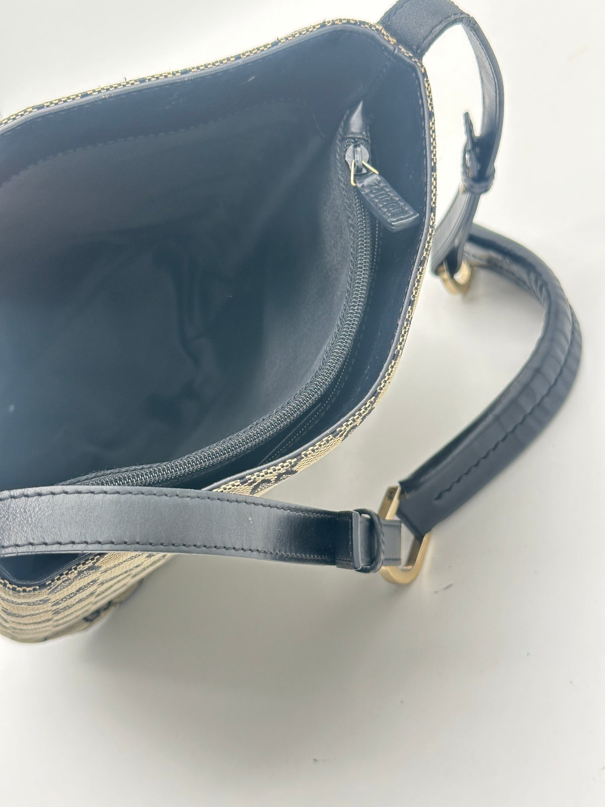 Gucci Canvas Bucket Bag