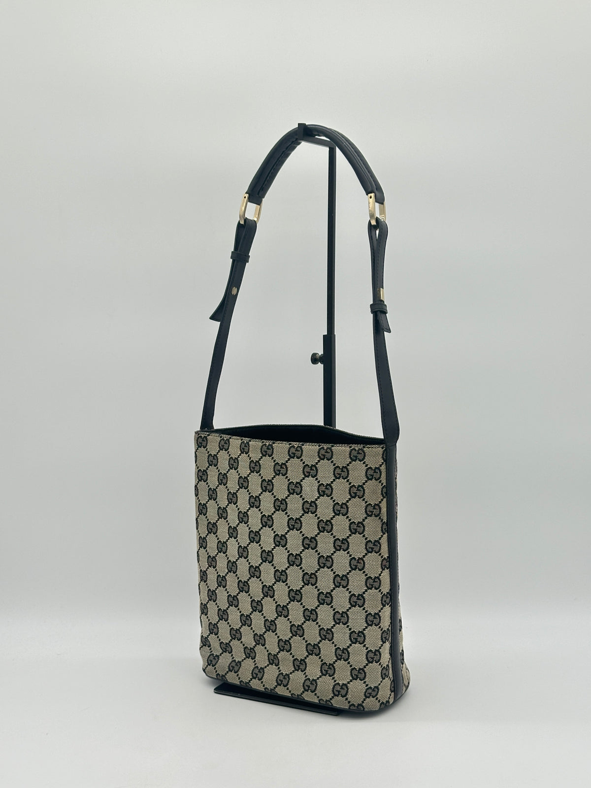 Gucci Canvas Bucket Bag