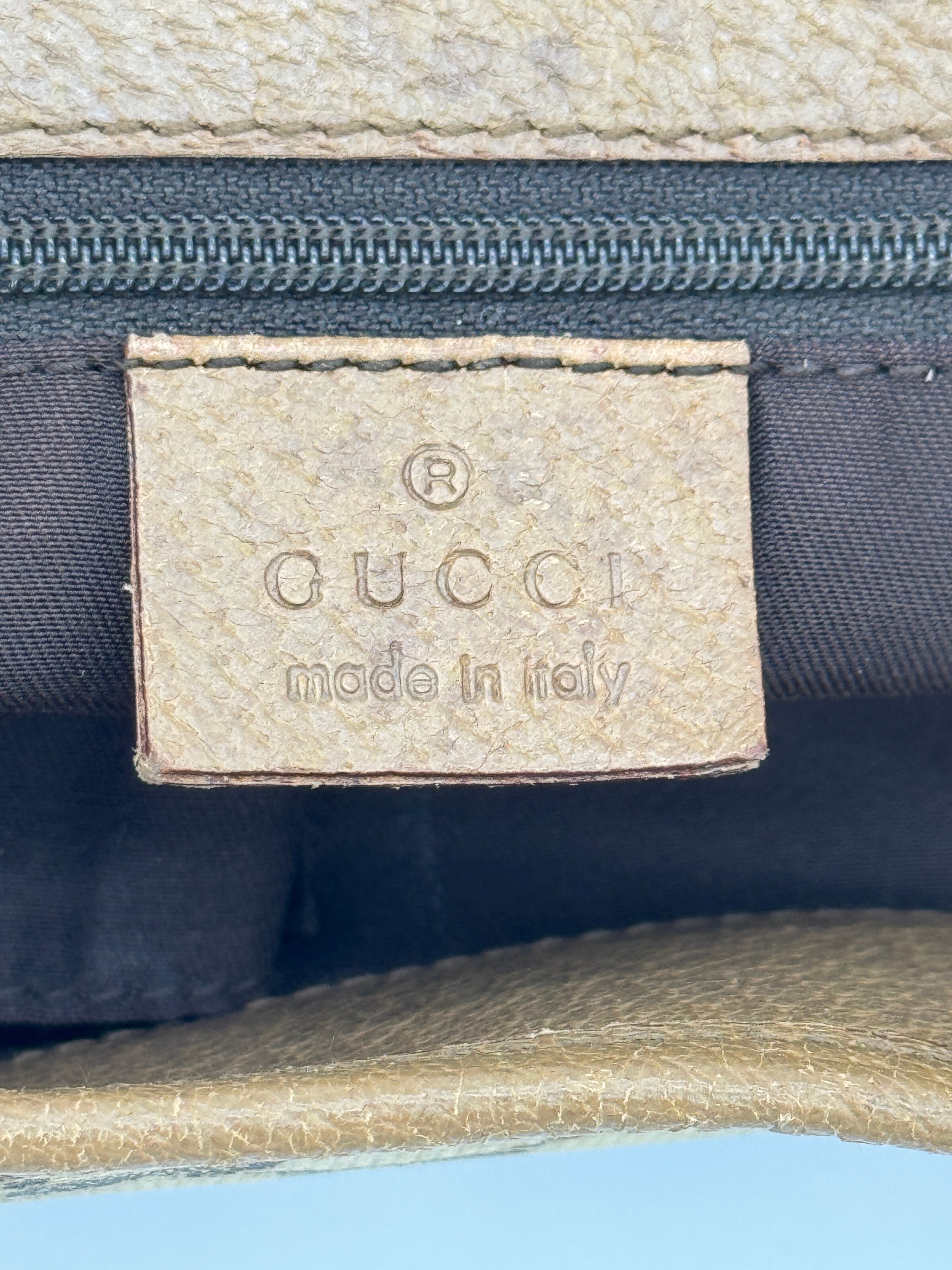 Gucci Canvas Tote Bag