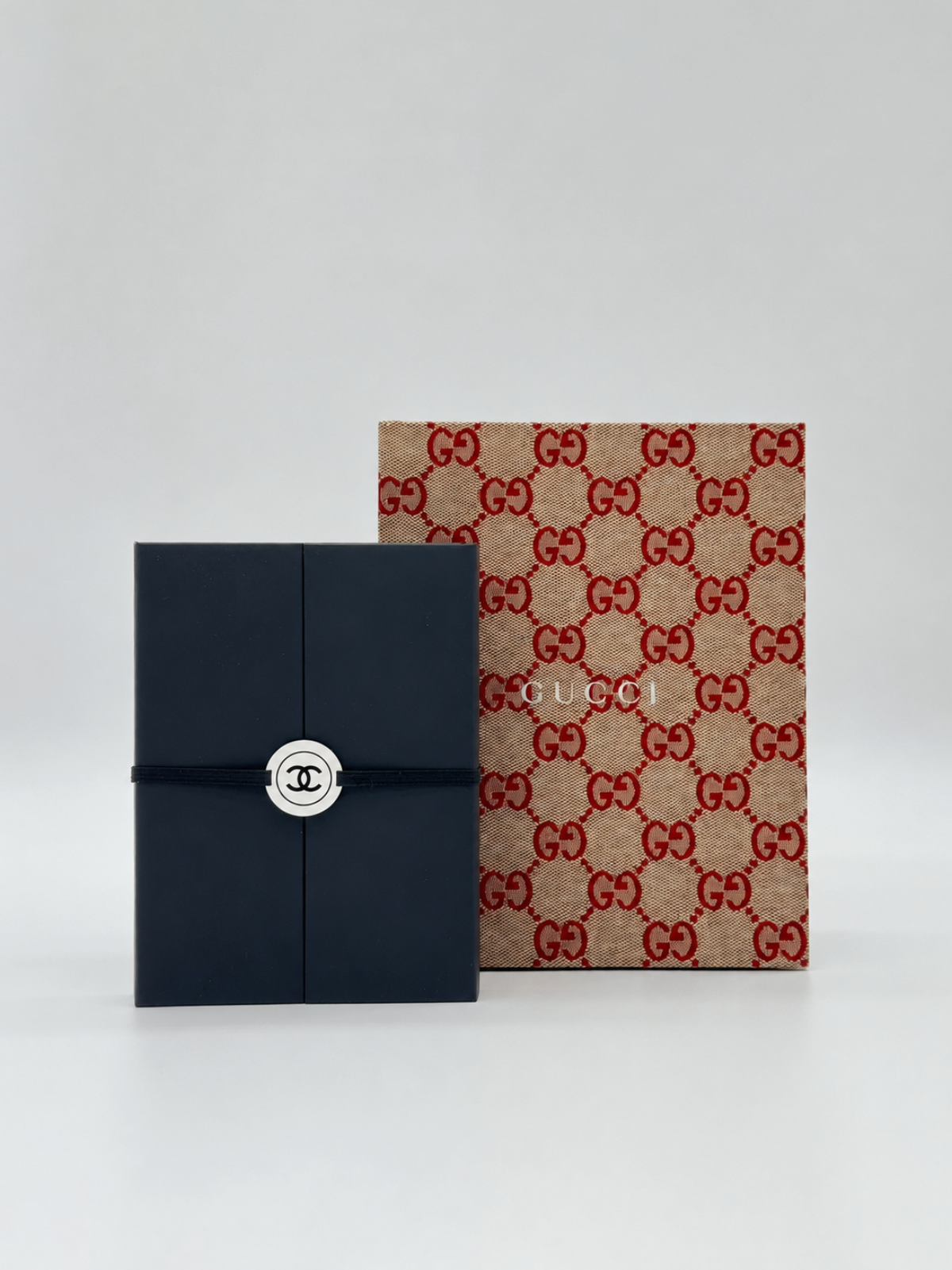Chanel 'LA Collection' And Gucci 'My Scarp Book' Notebook Set