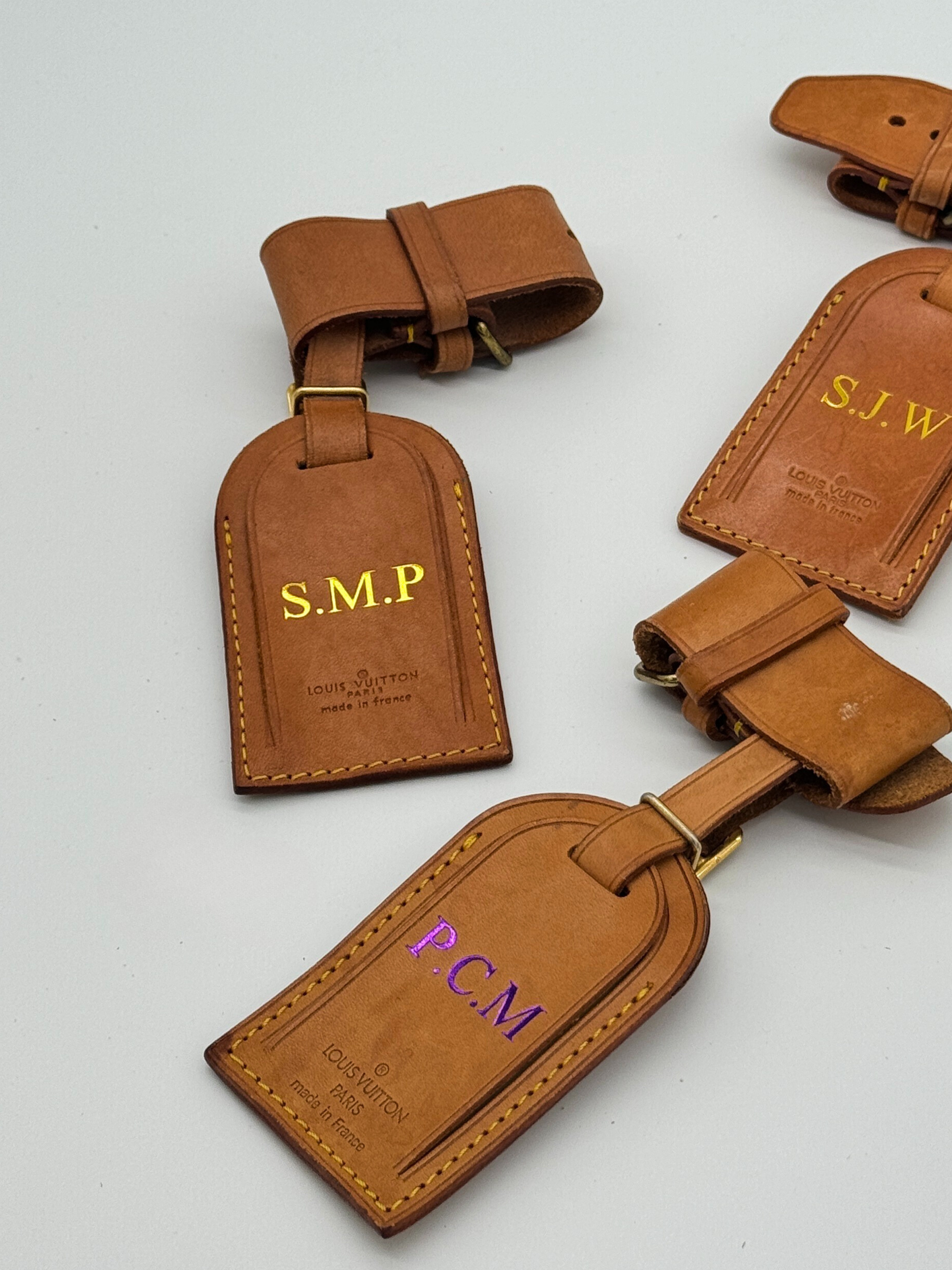 Pre-loved Louis Vuitton Name Tag