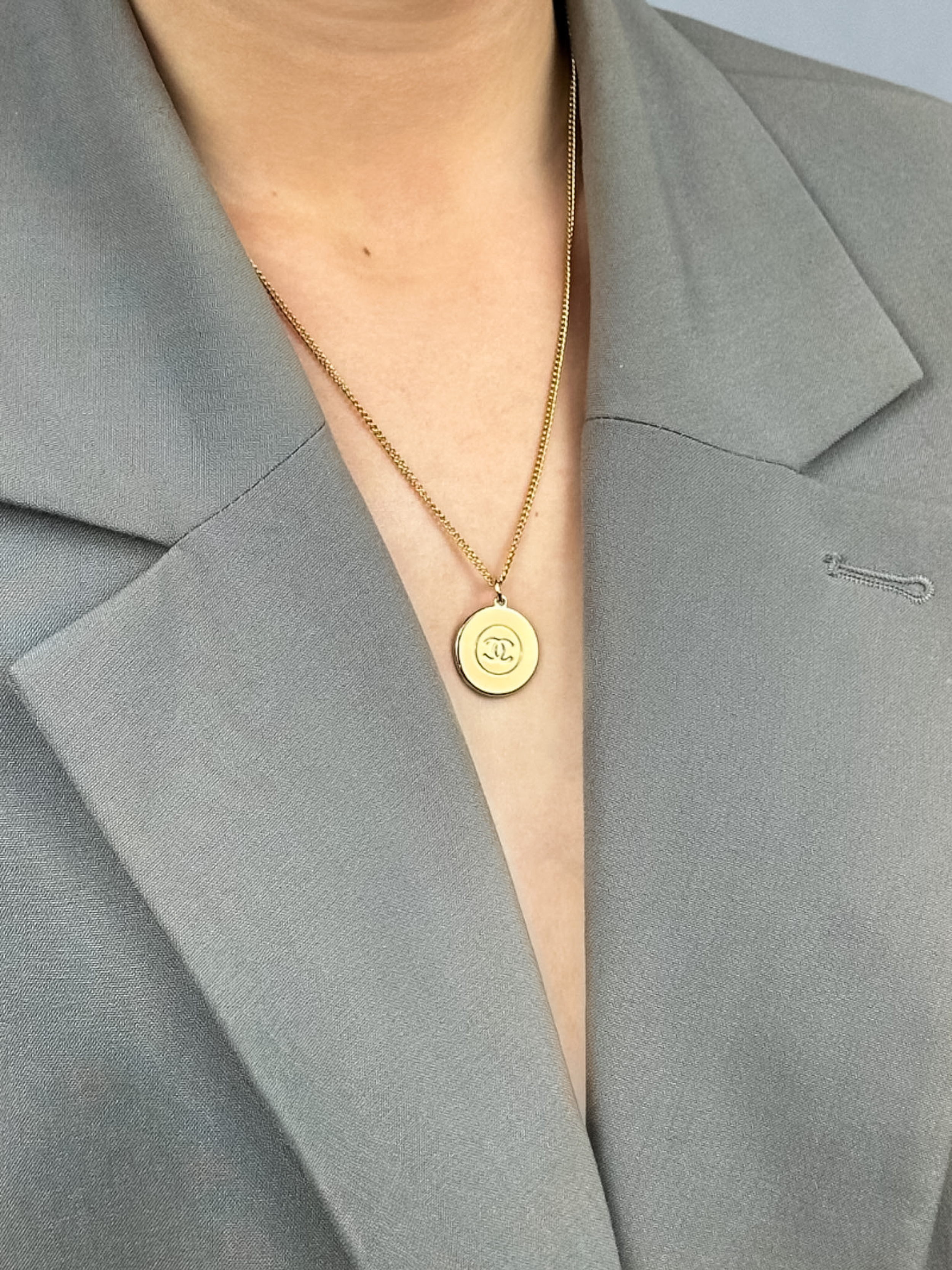 Chanel Moon Necklace
