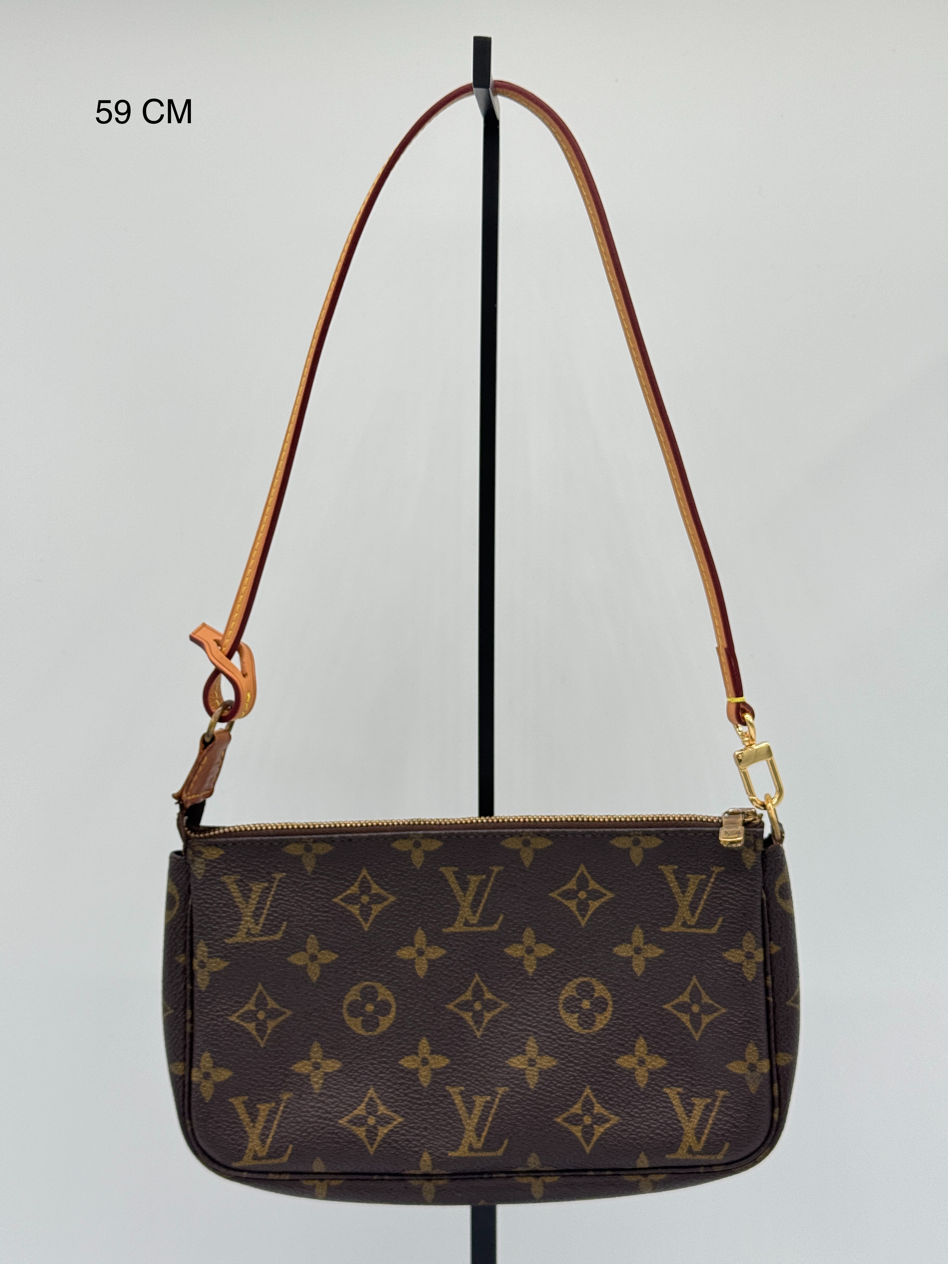 Vachetta shoulderstrap for Pochette Accessoires
