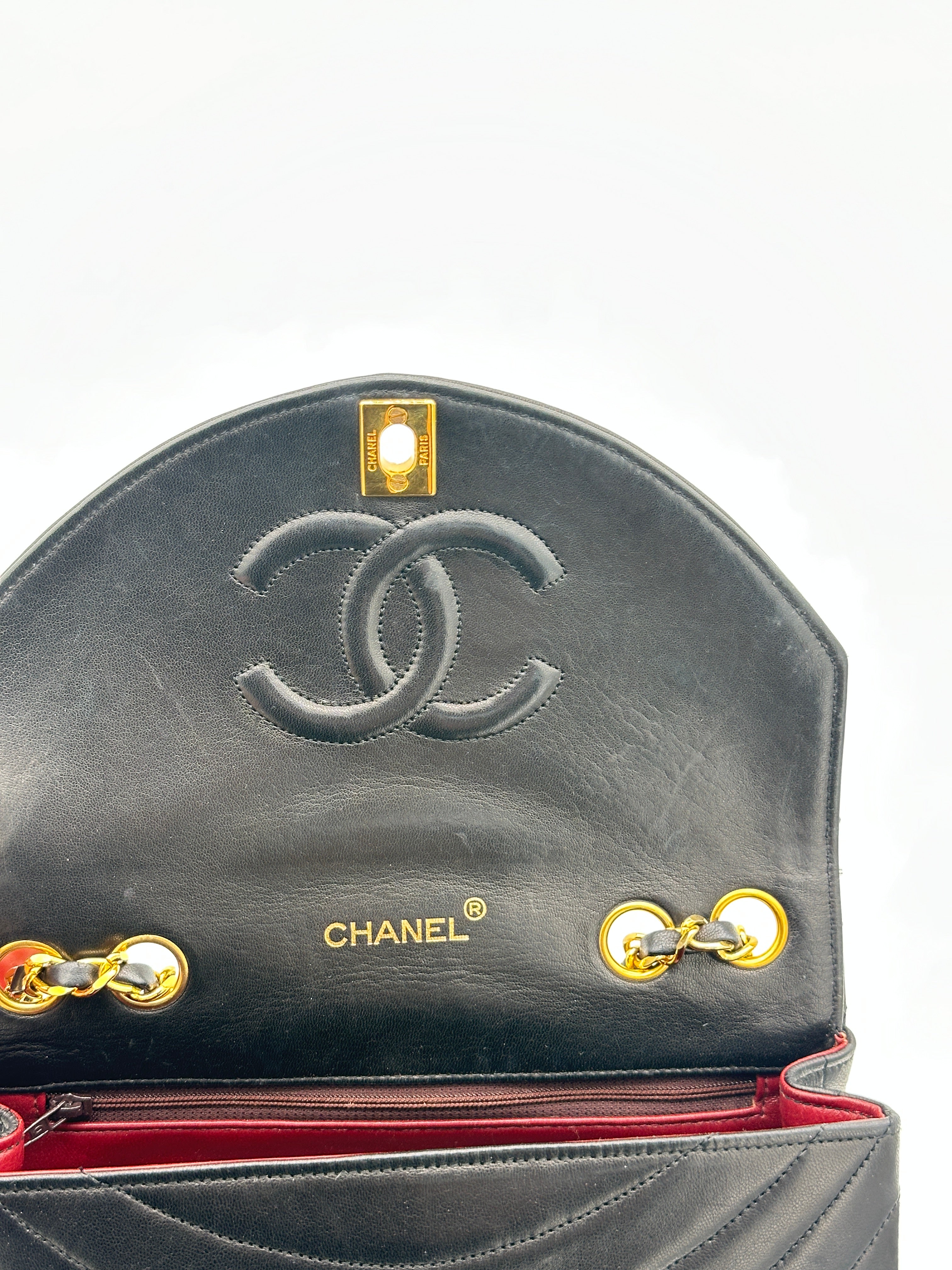 Chanel Half Moon Single Flap