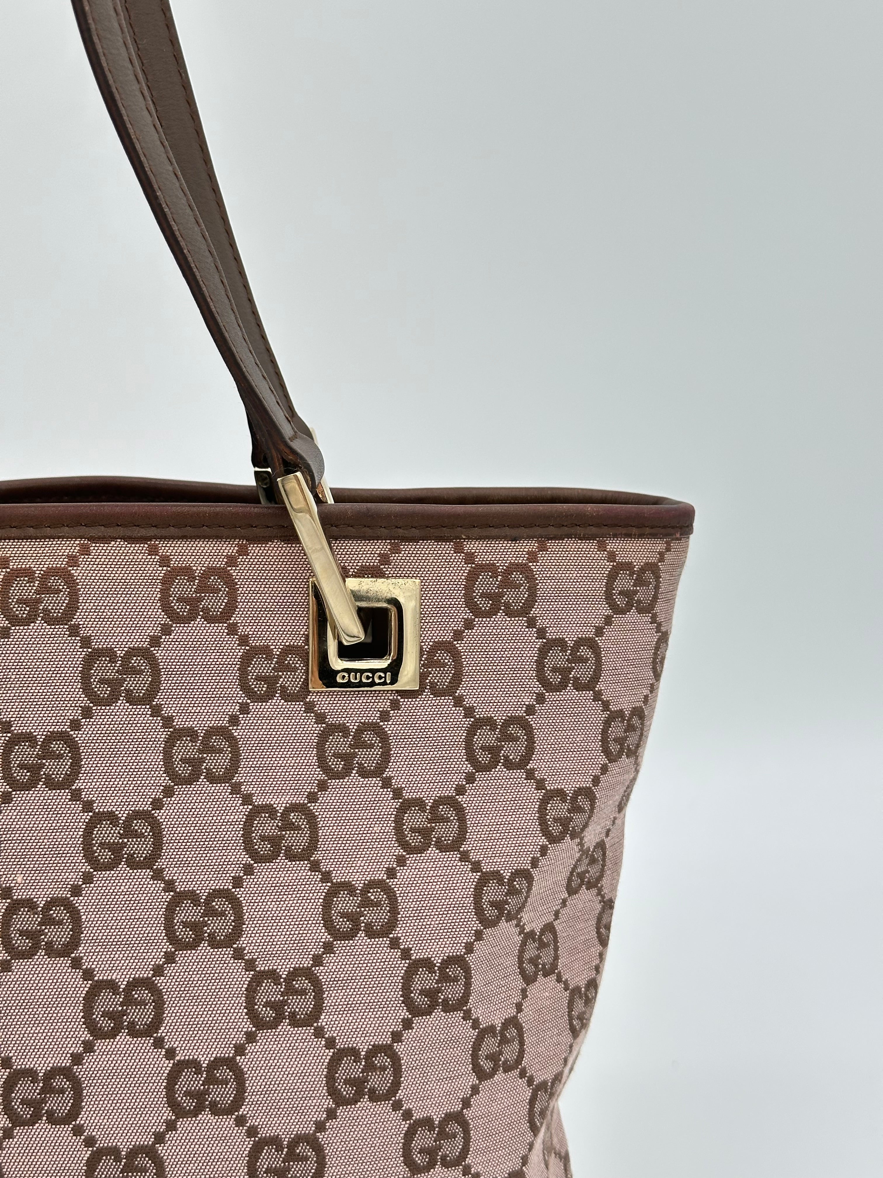Gucci Canvas Tote Bag