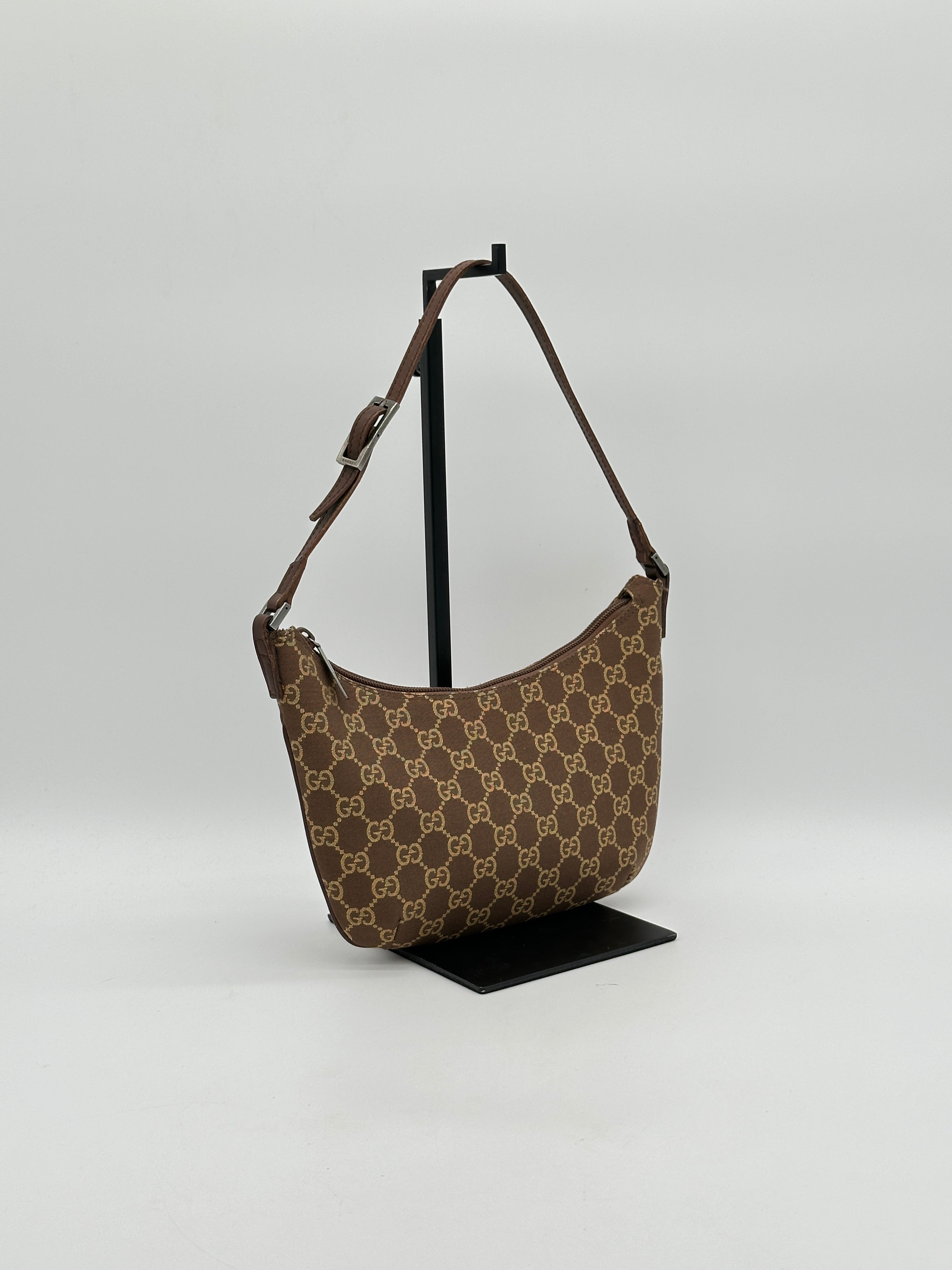 Gucci Canvas Baguette