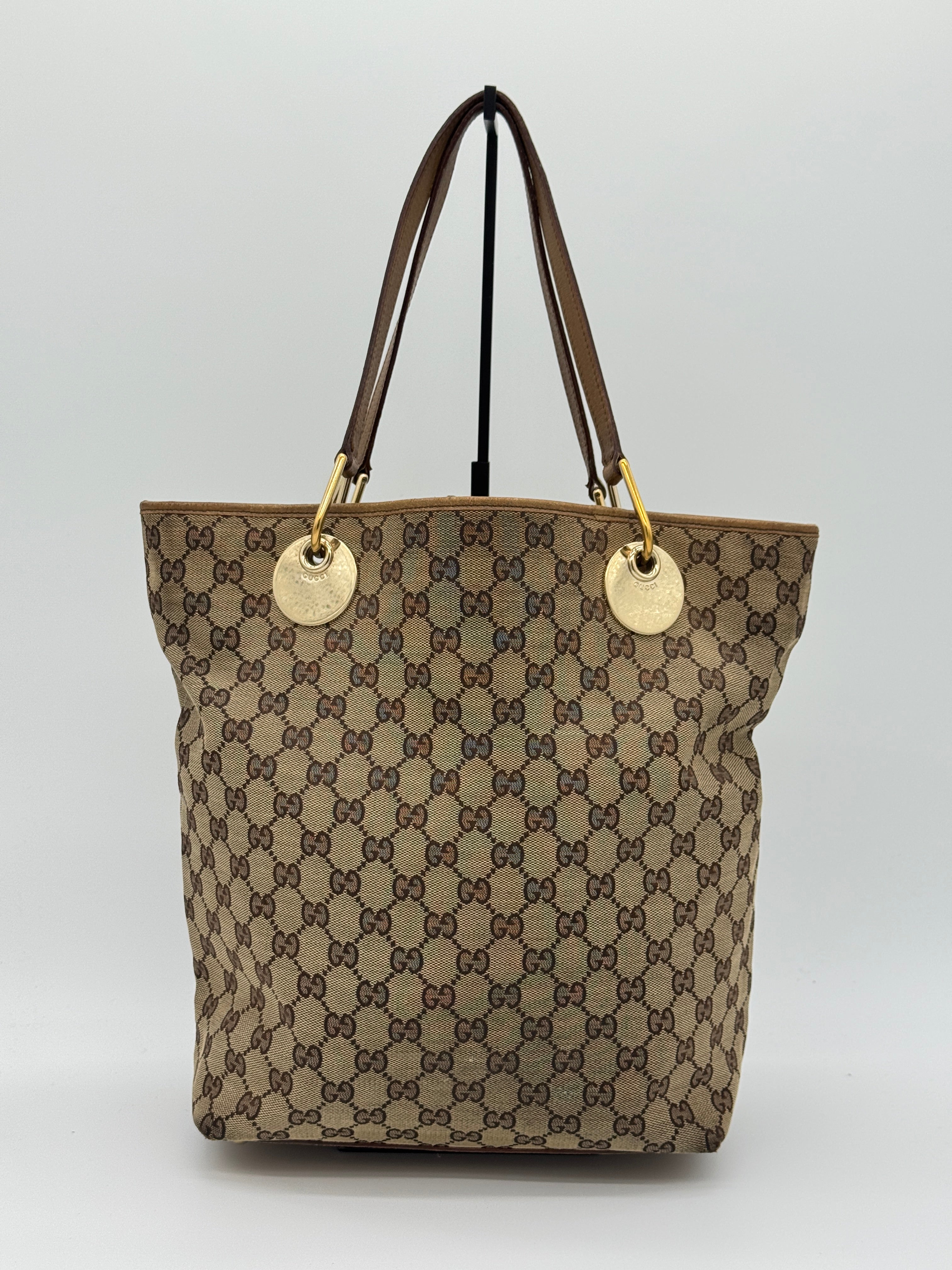 Gucci Canvas Tote Bag