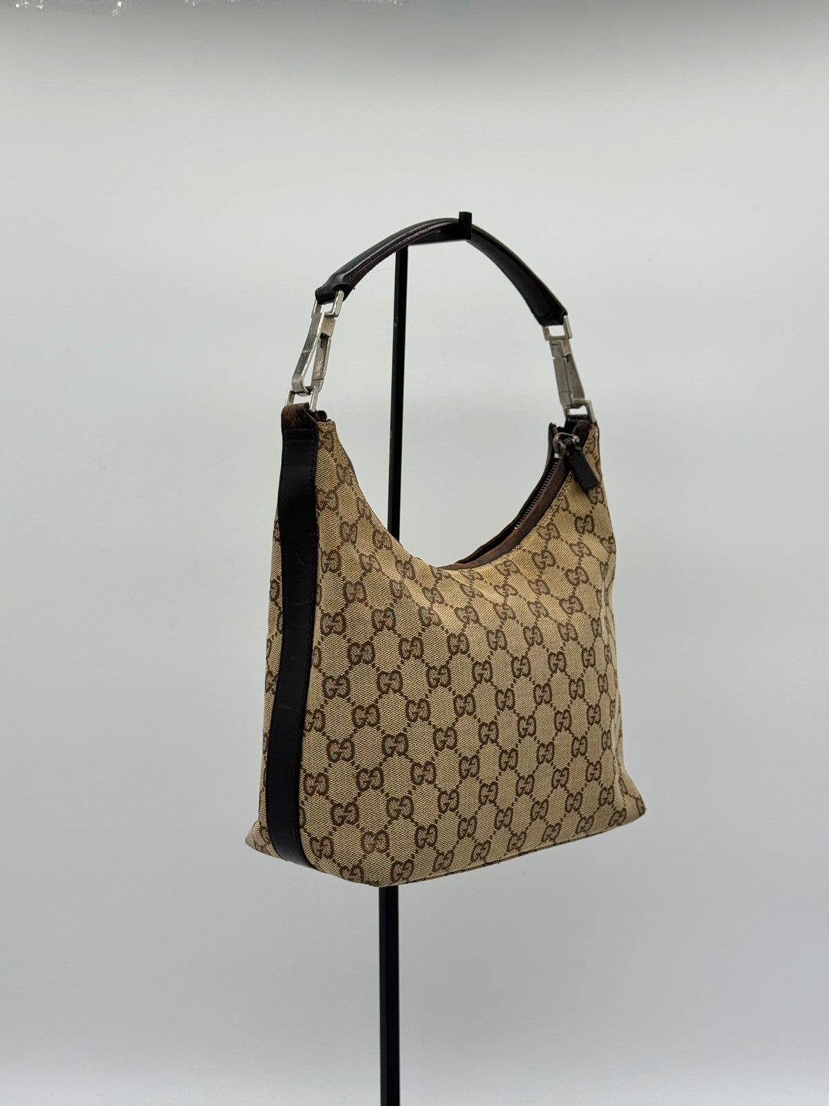 Gucci Canvas Hobo