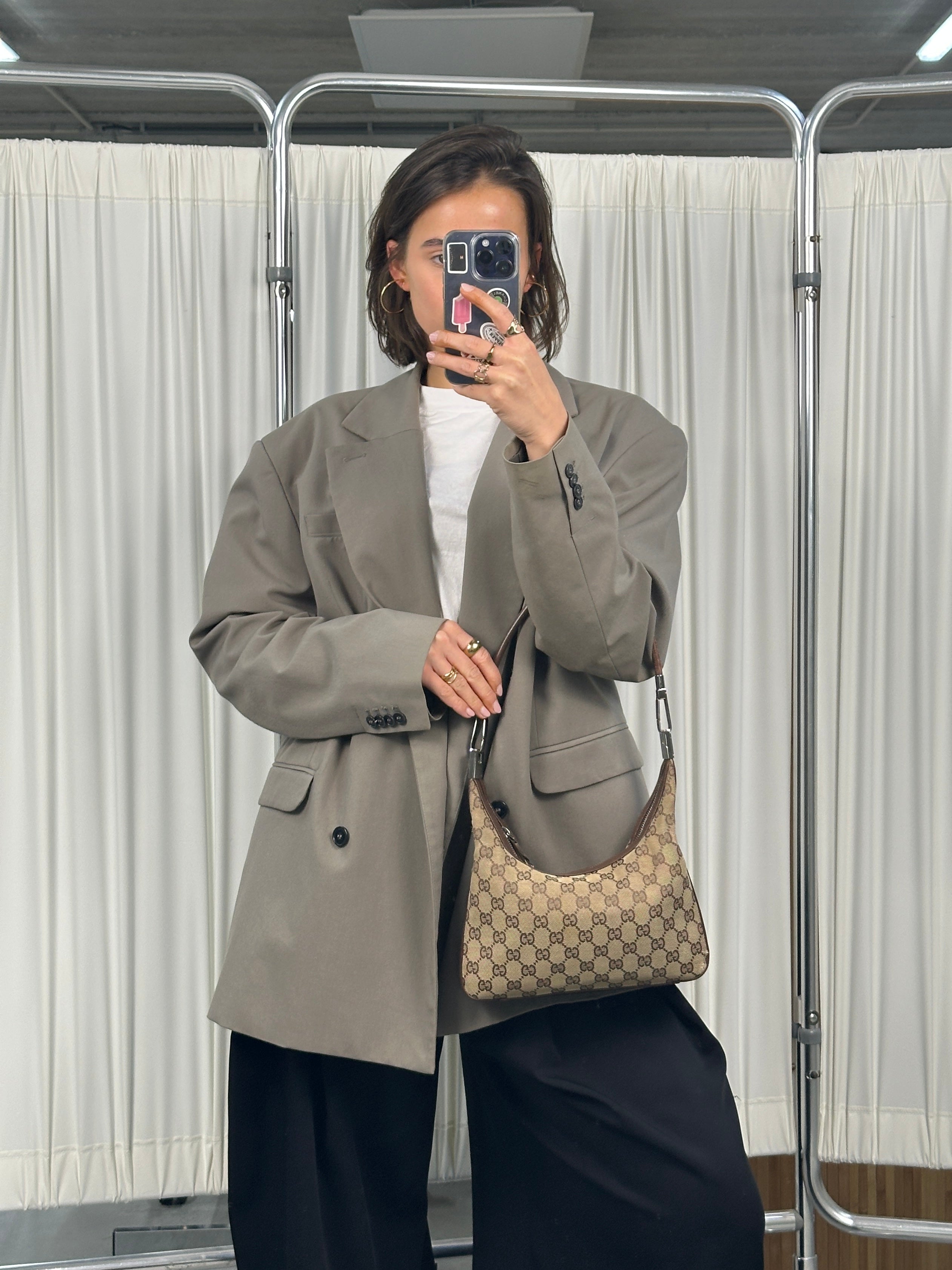 Gucci Clasp Hobo
