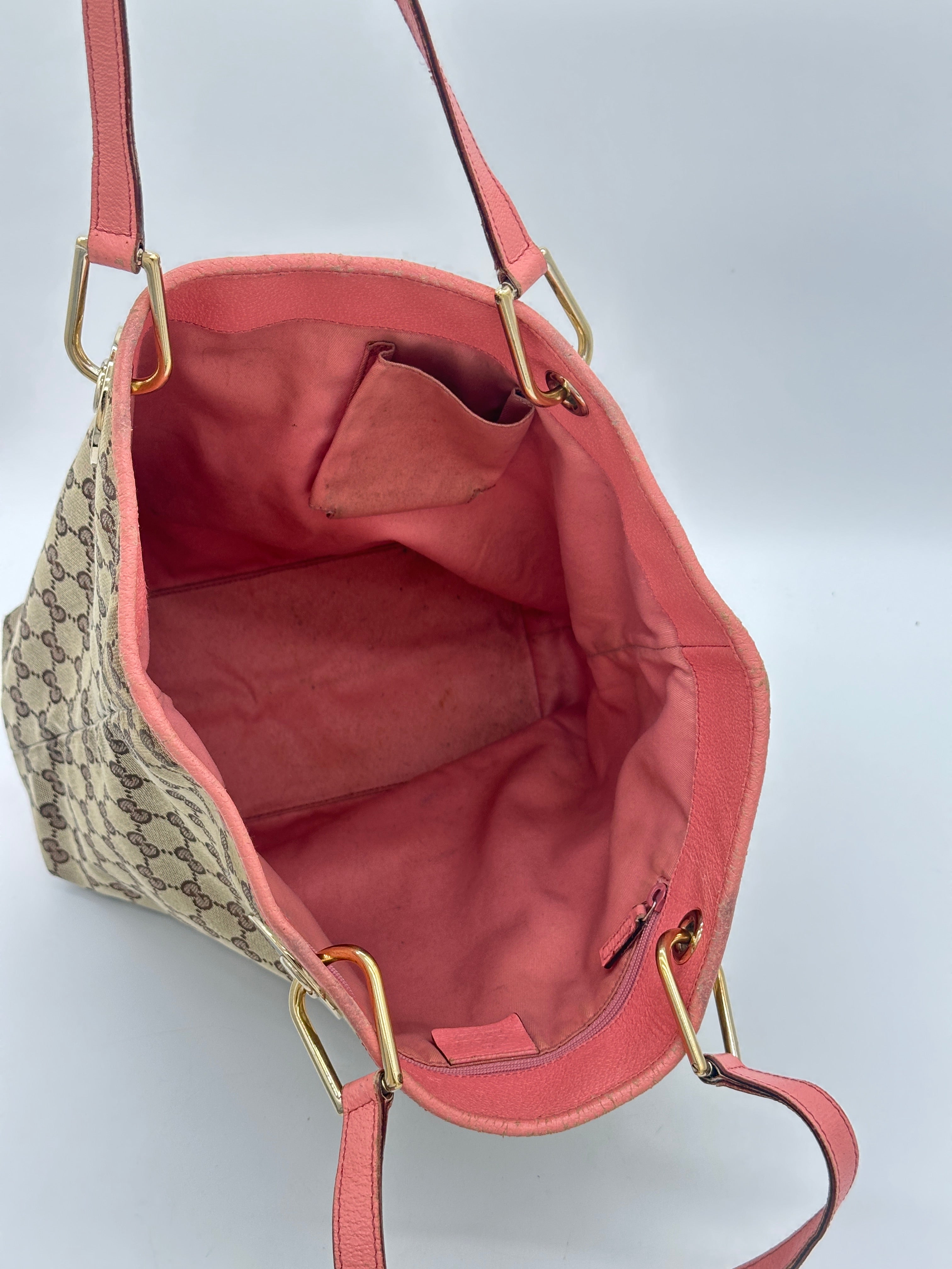 Gucci Eclipse Canvas Tote Bag