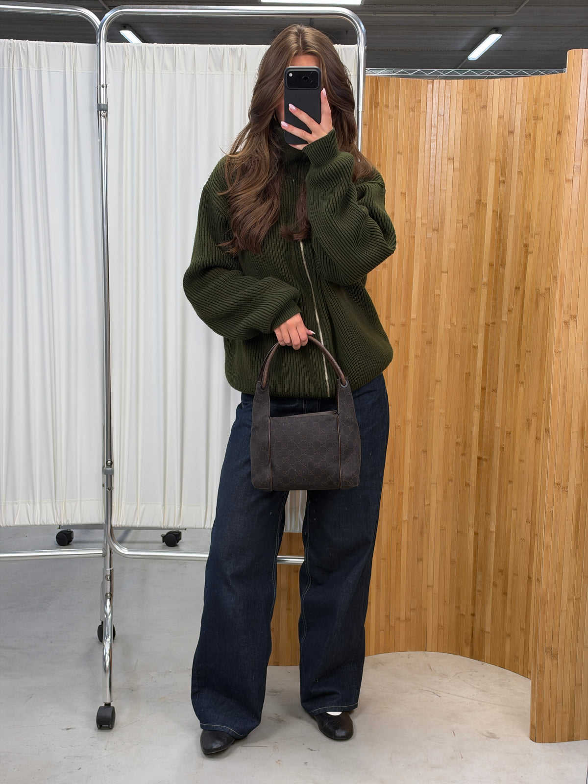 Gucci Denim Canvas Bag