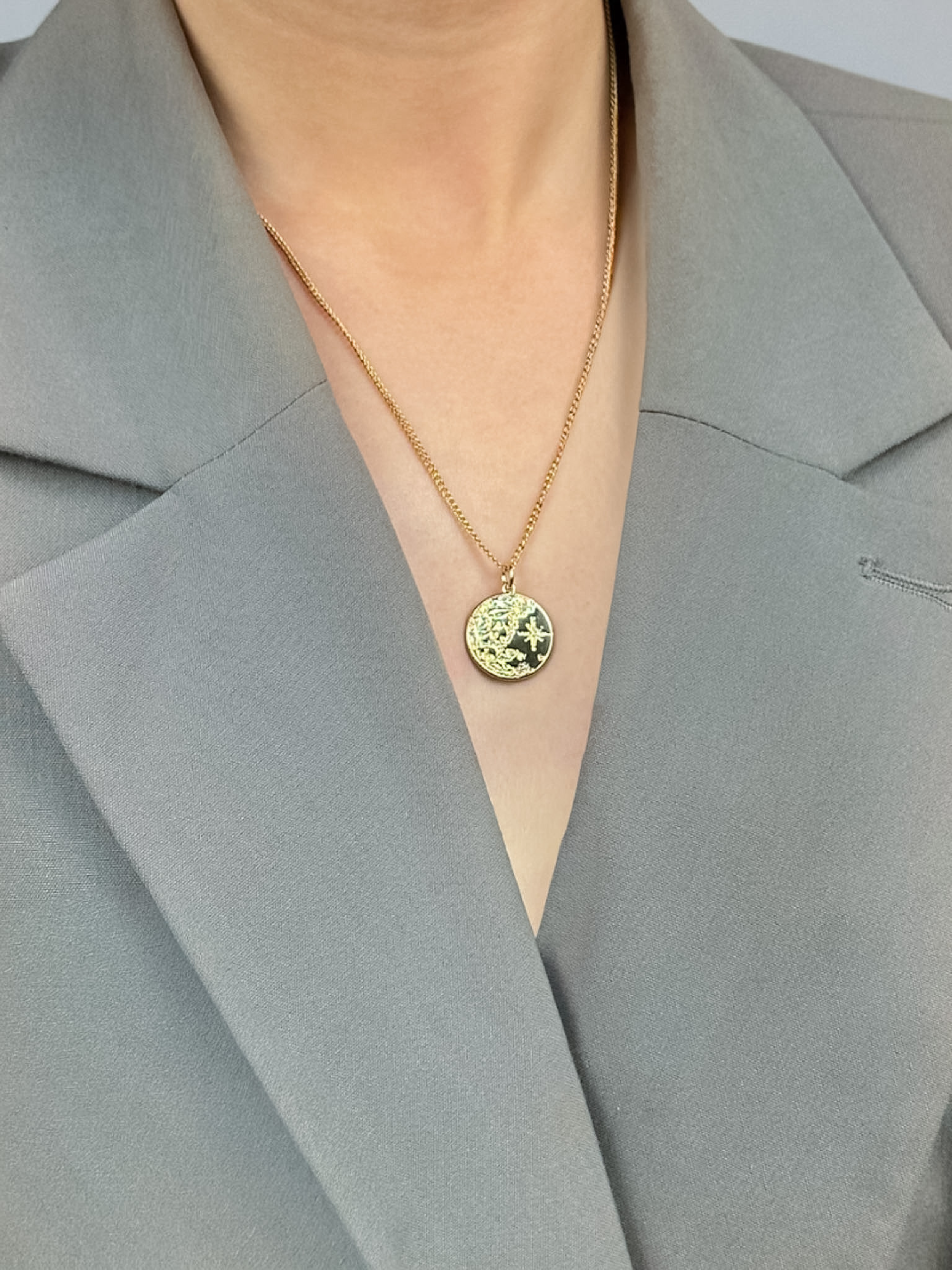 Chanel Moon Necklace