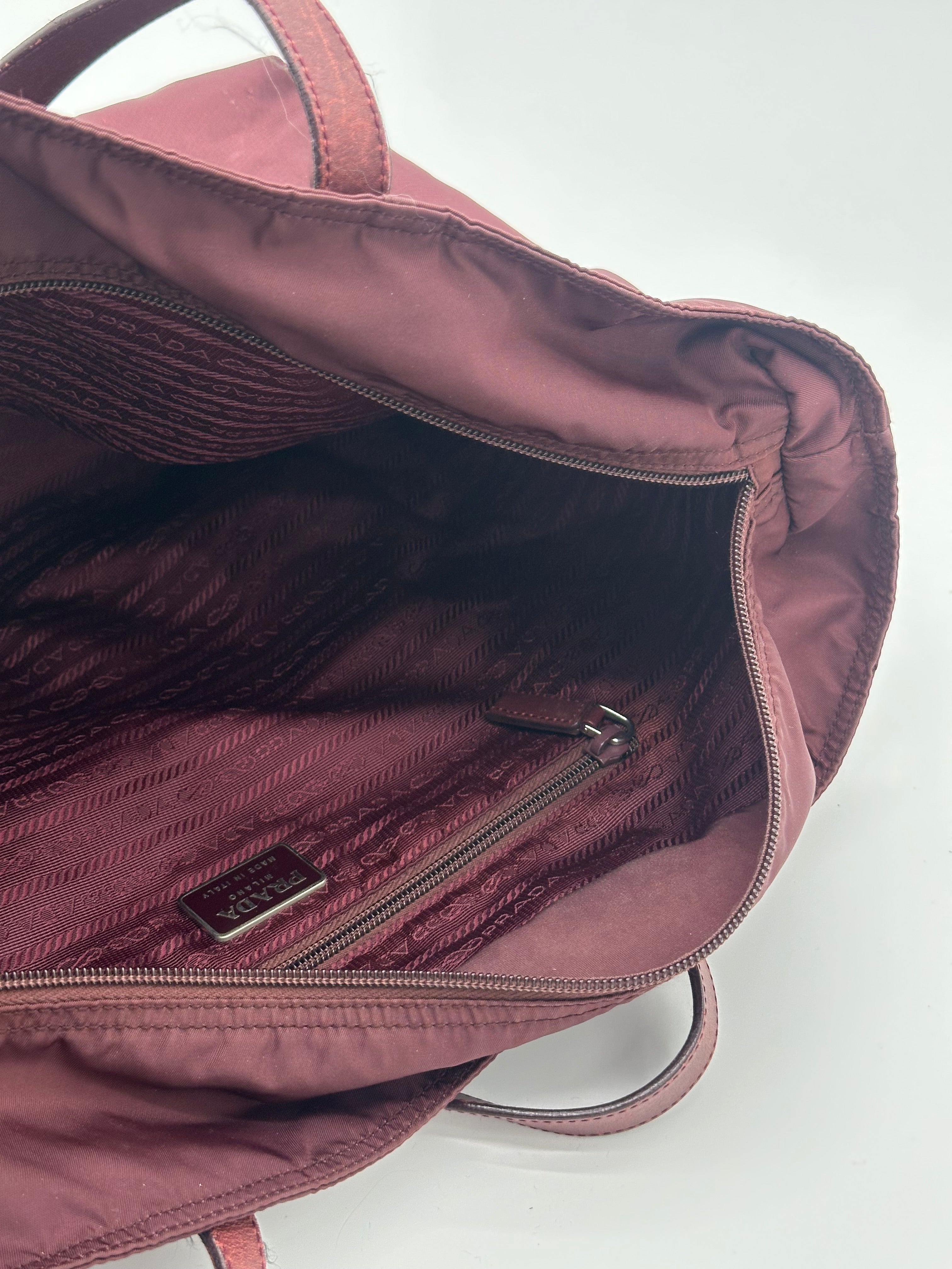 Prada Nylon Tote Bag