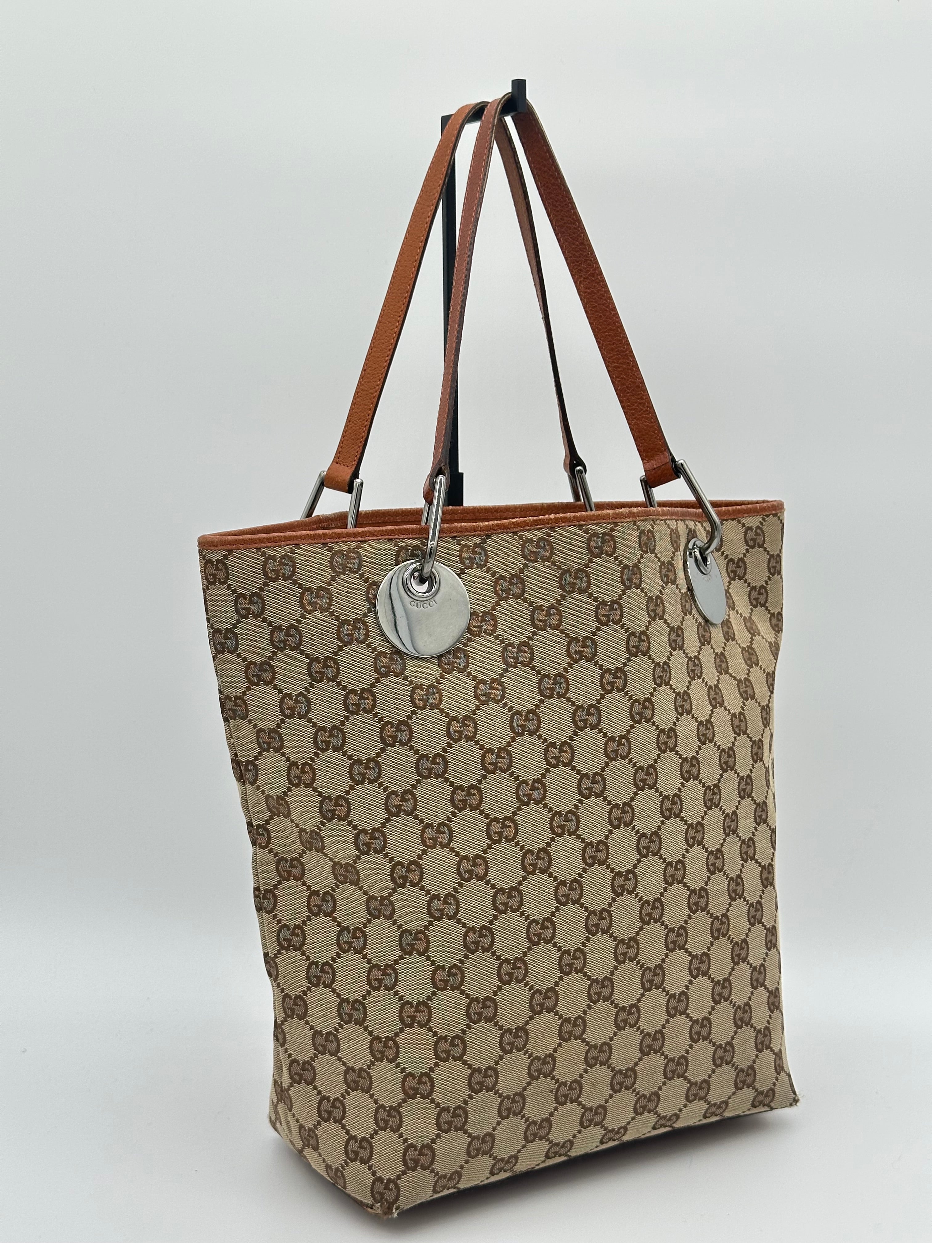 Gucci Eclipse Canvas Tote Bag