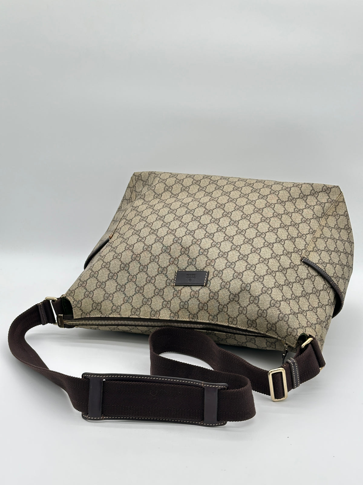 Gucci Canvas Diaper Bag