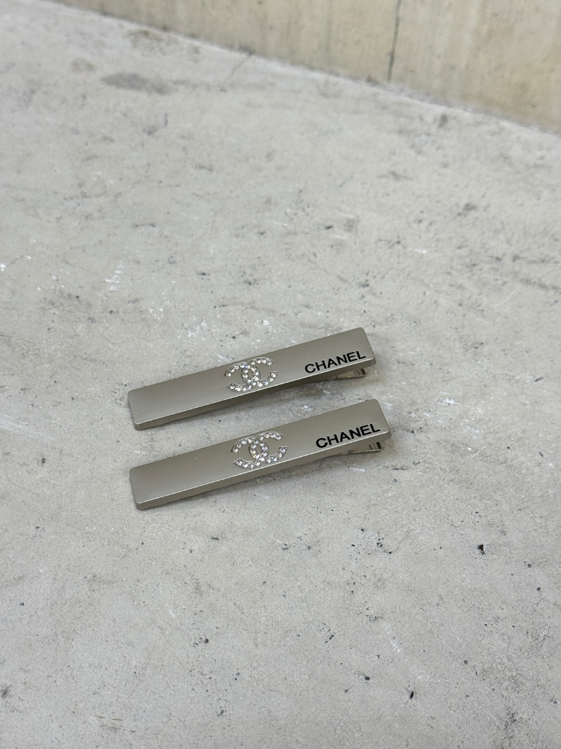 Chanel Strass Silver Haarklem