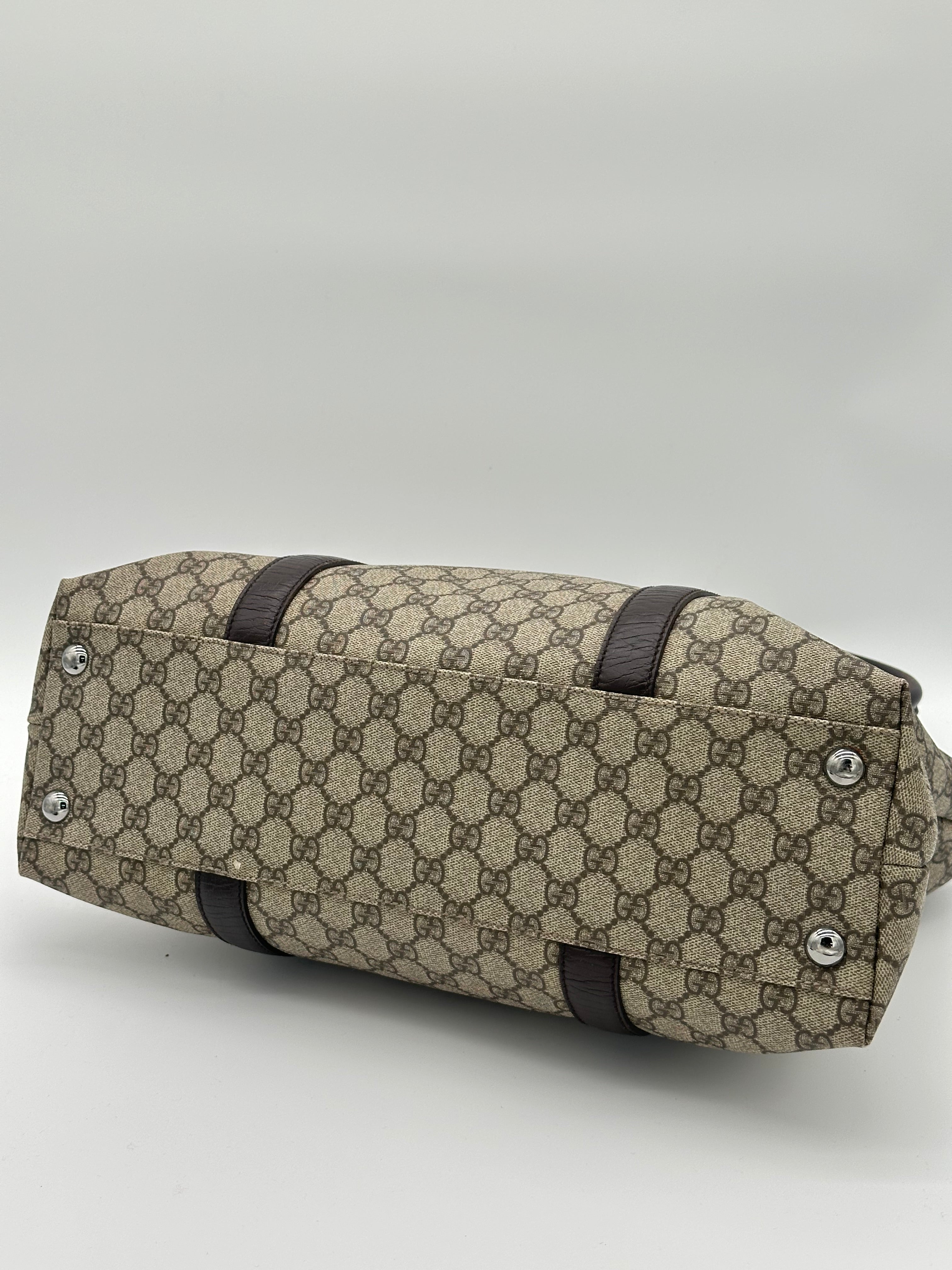 Gucci PVC Supreme Tote Bag