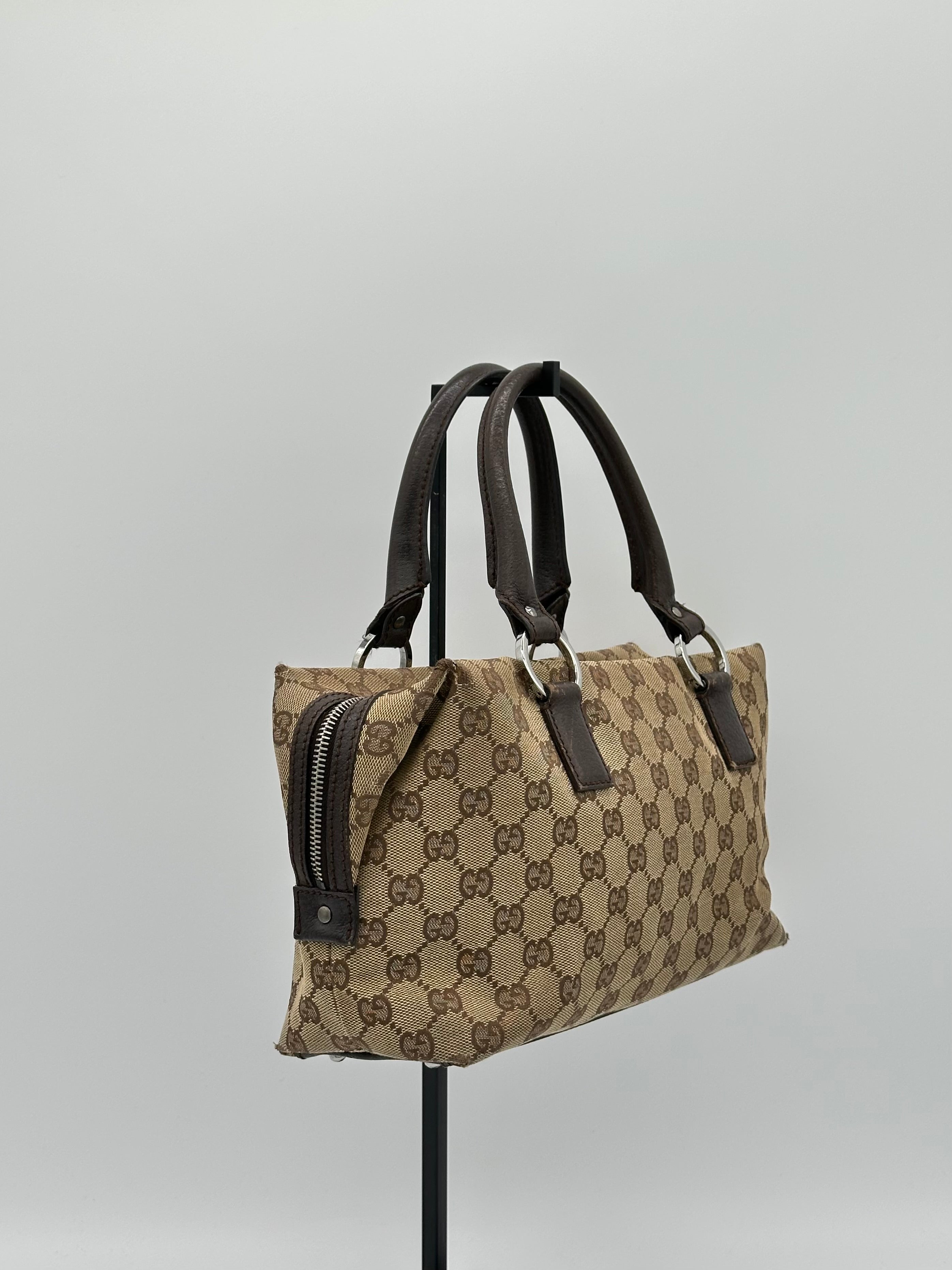 Gucci Canvas Top Handle
