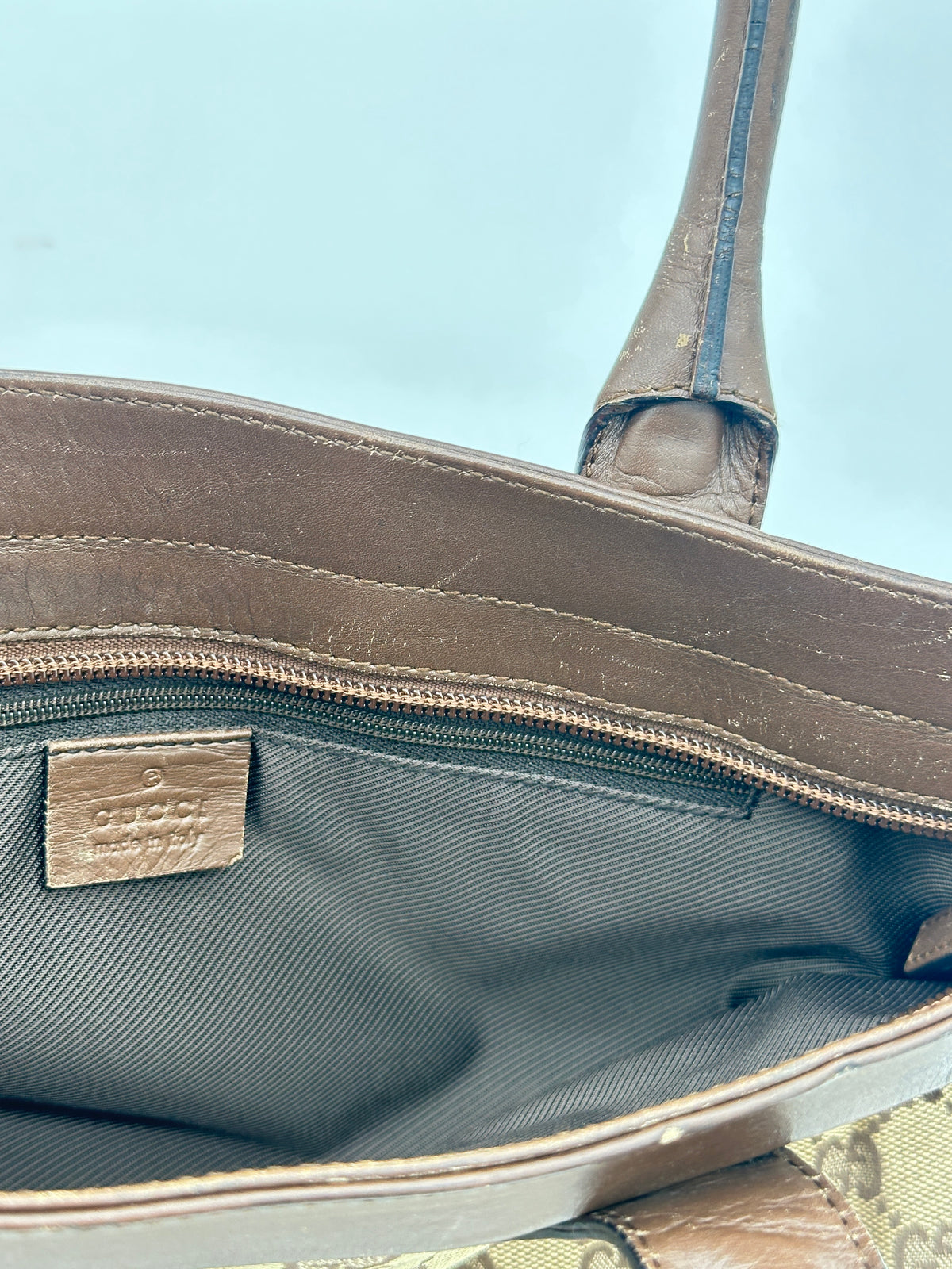 Gucci Canvas Tote Bag