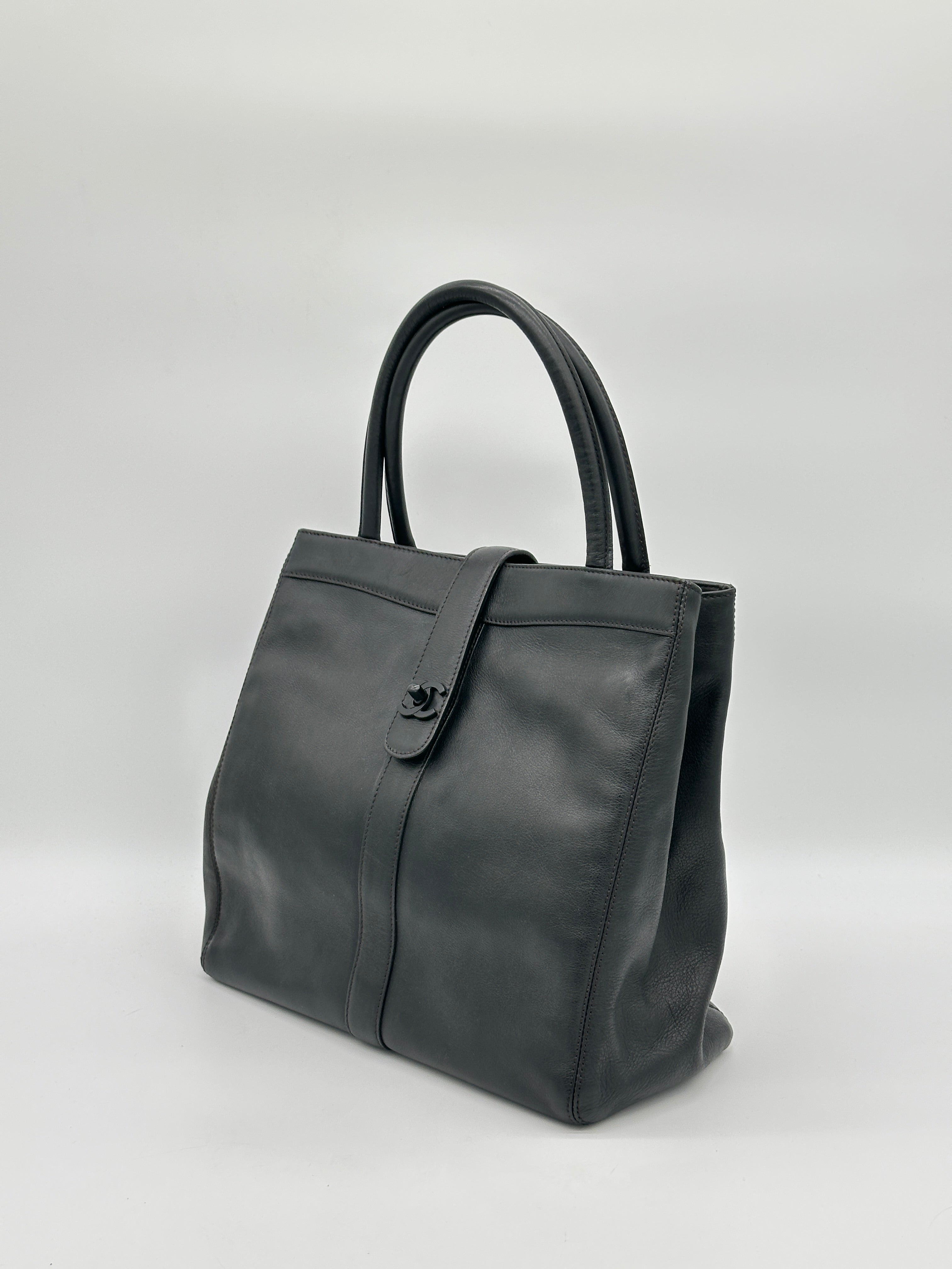 Chanel Turn Lock Tote Bag