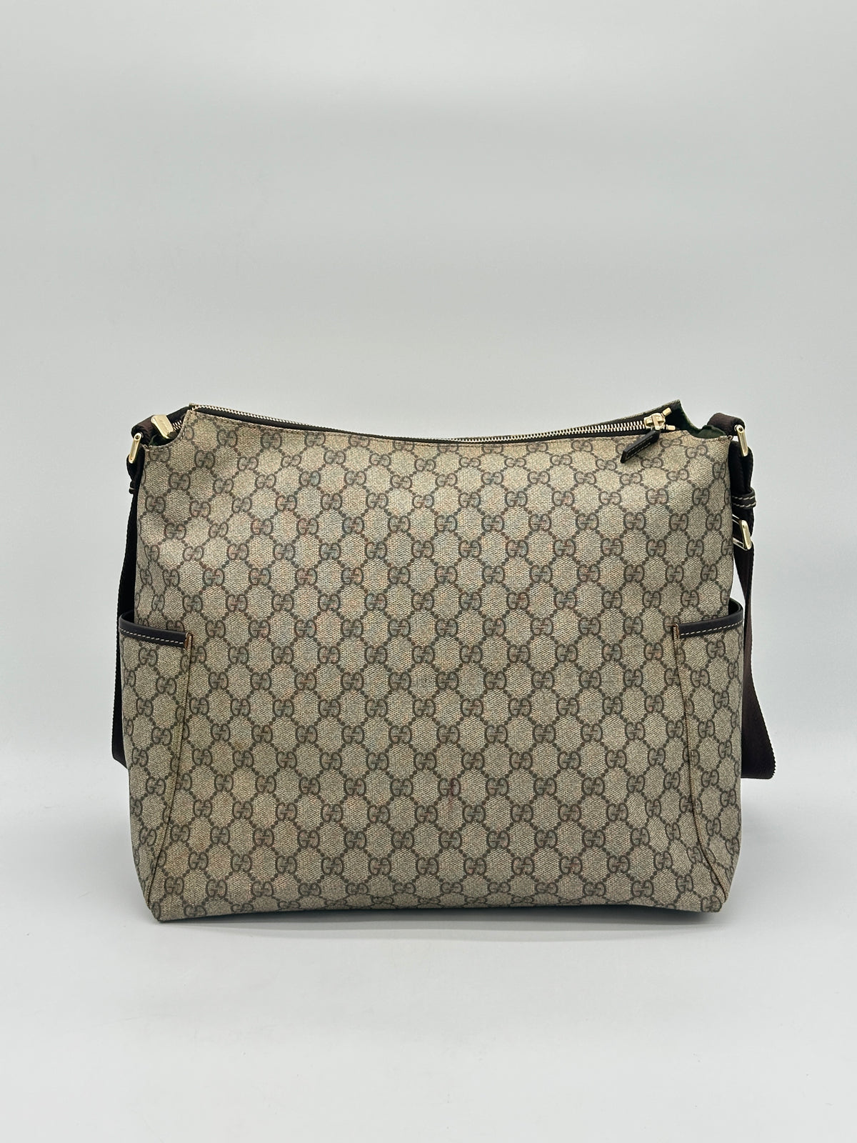 Gucci Canvas Diaper Bag
