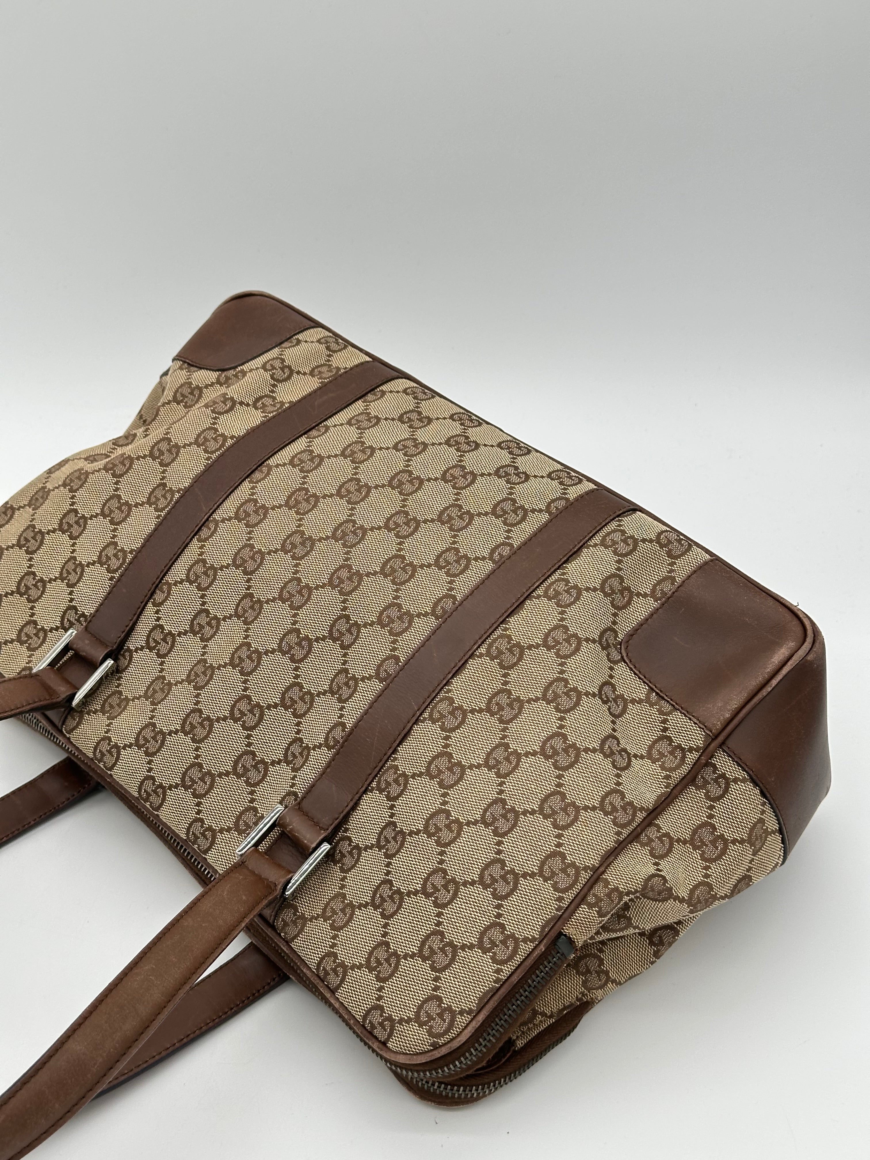 Gucci Canvas Tote Bag