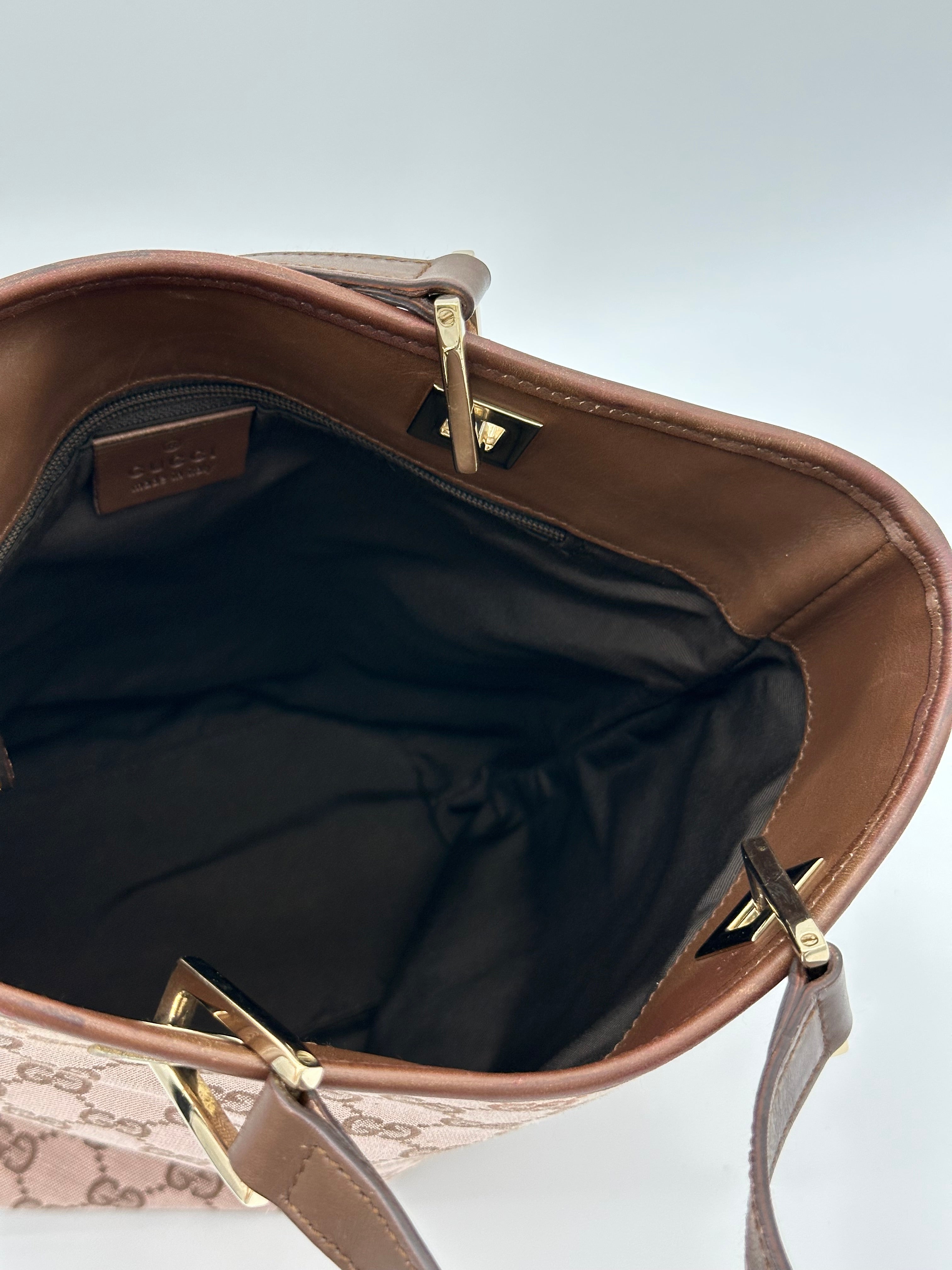 Gucci Canvas Tote Bag