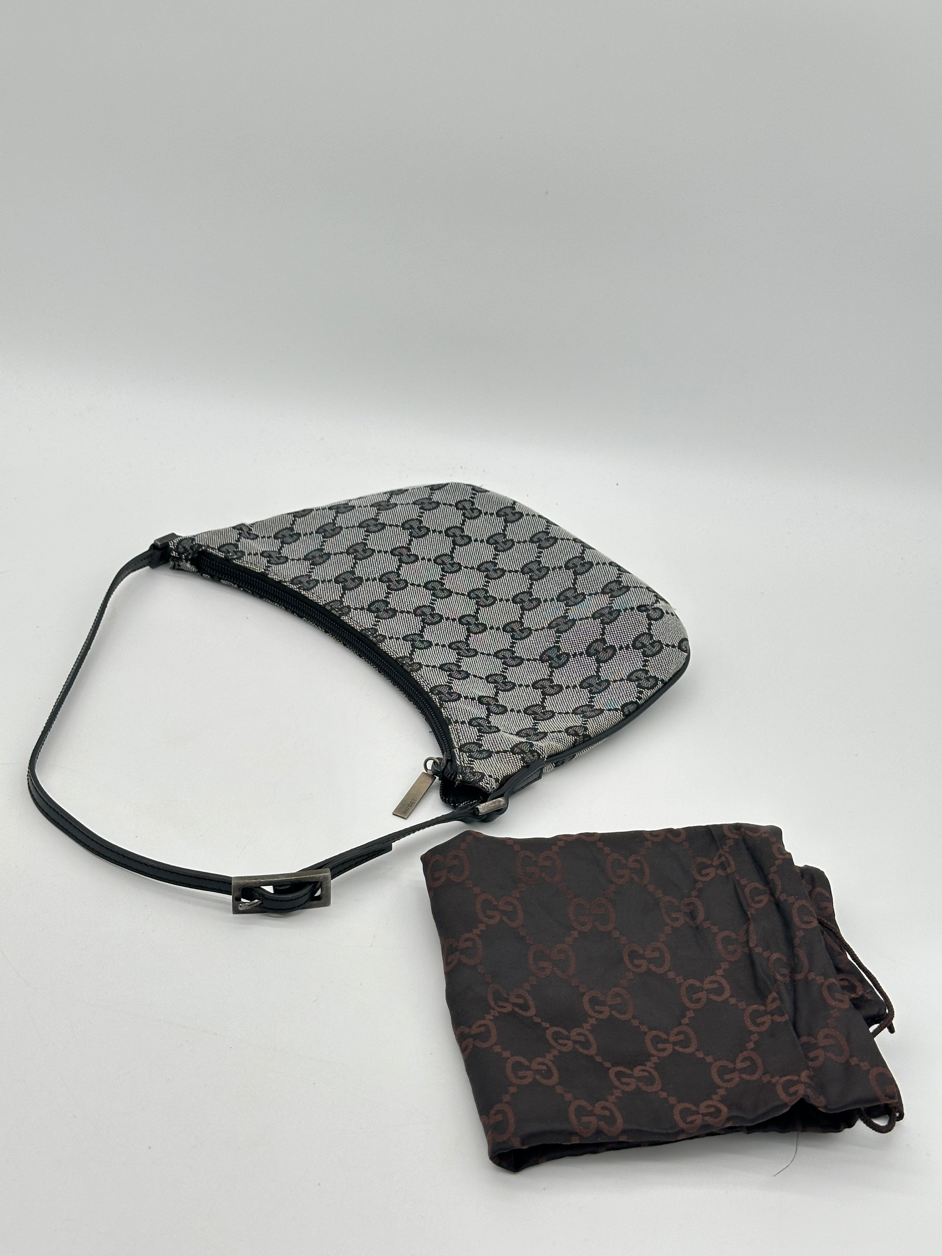 Gucci Canvas Baguette