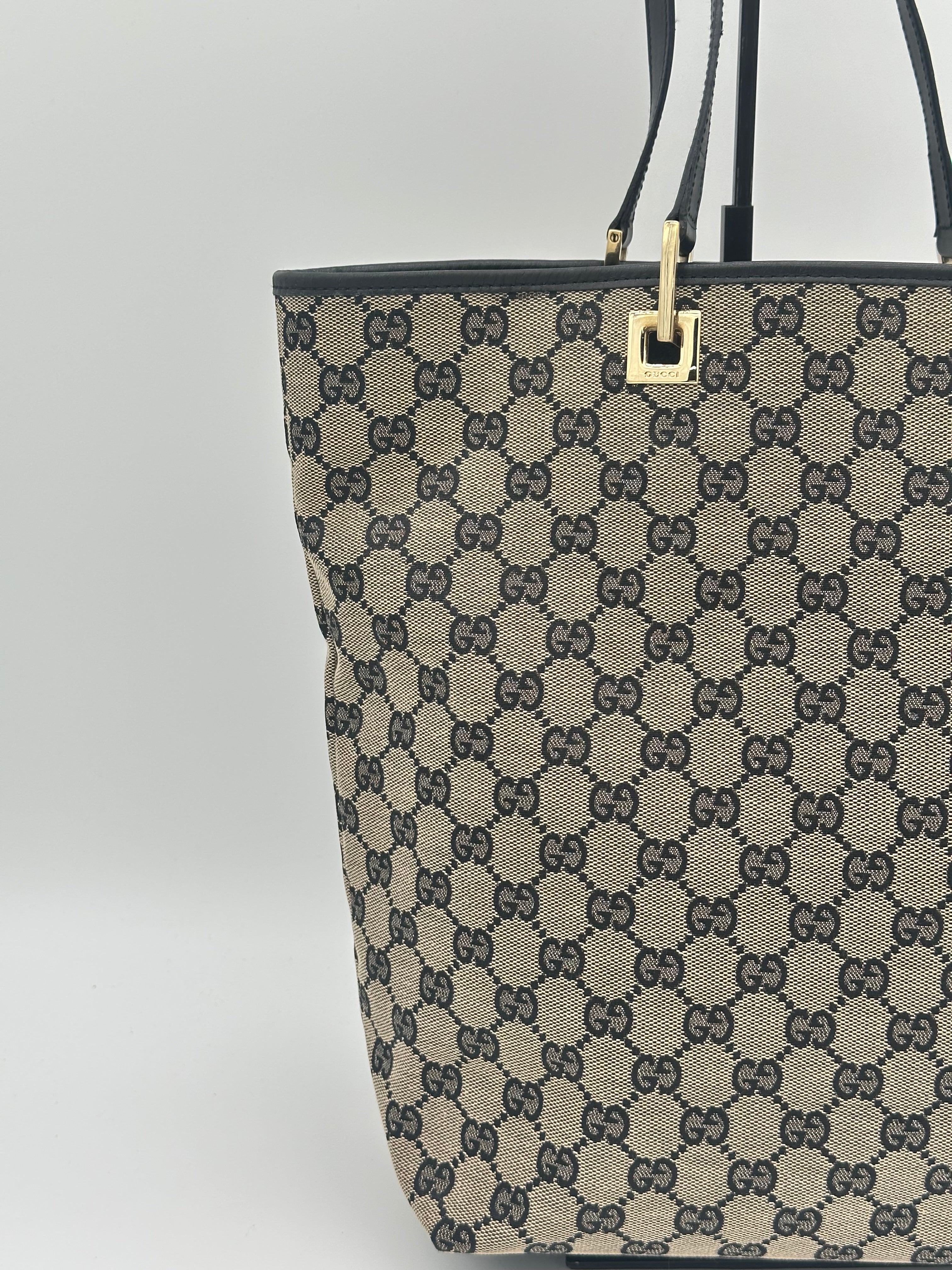 Gucci Canvas Tote Bag