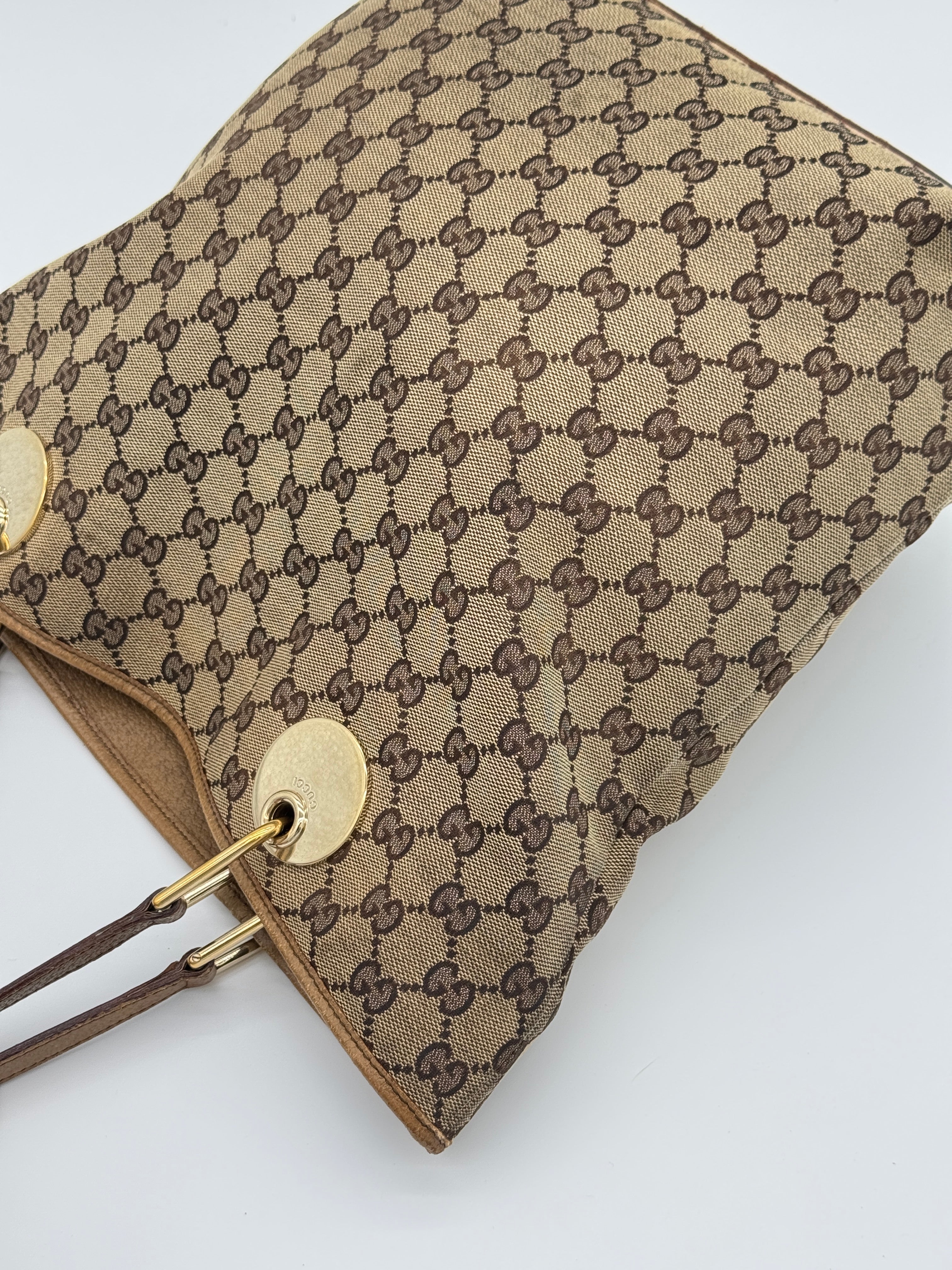 Gucci Canvas Tote Bag