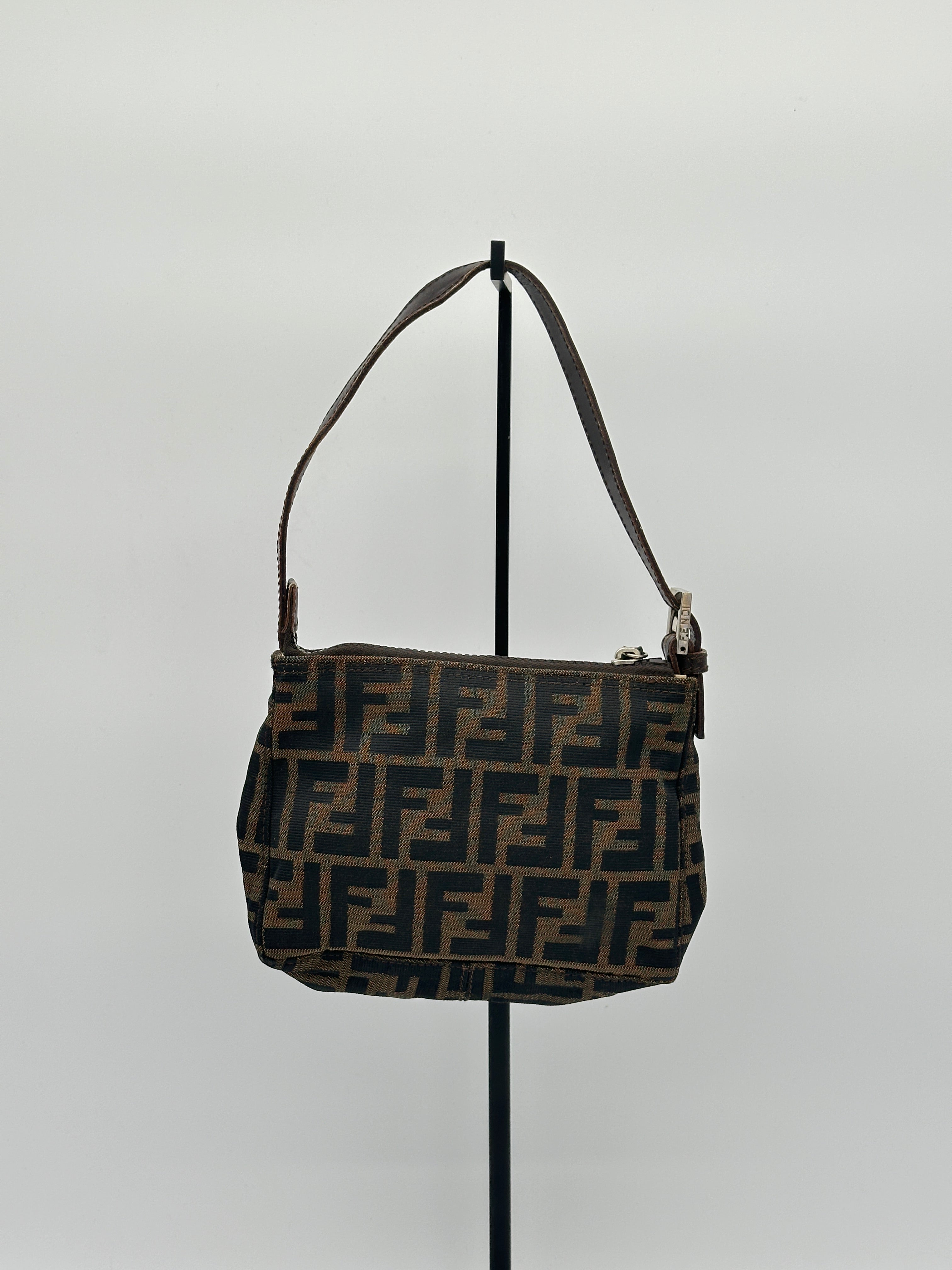 Fendi Zucca Canvas Pochette