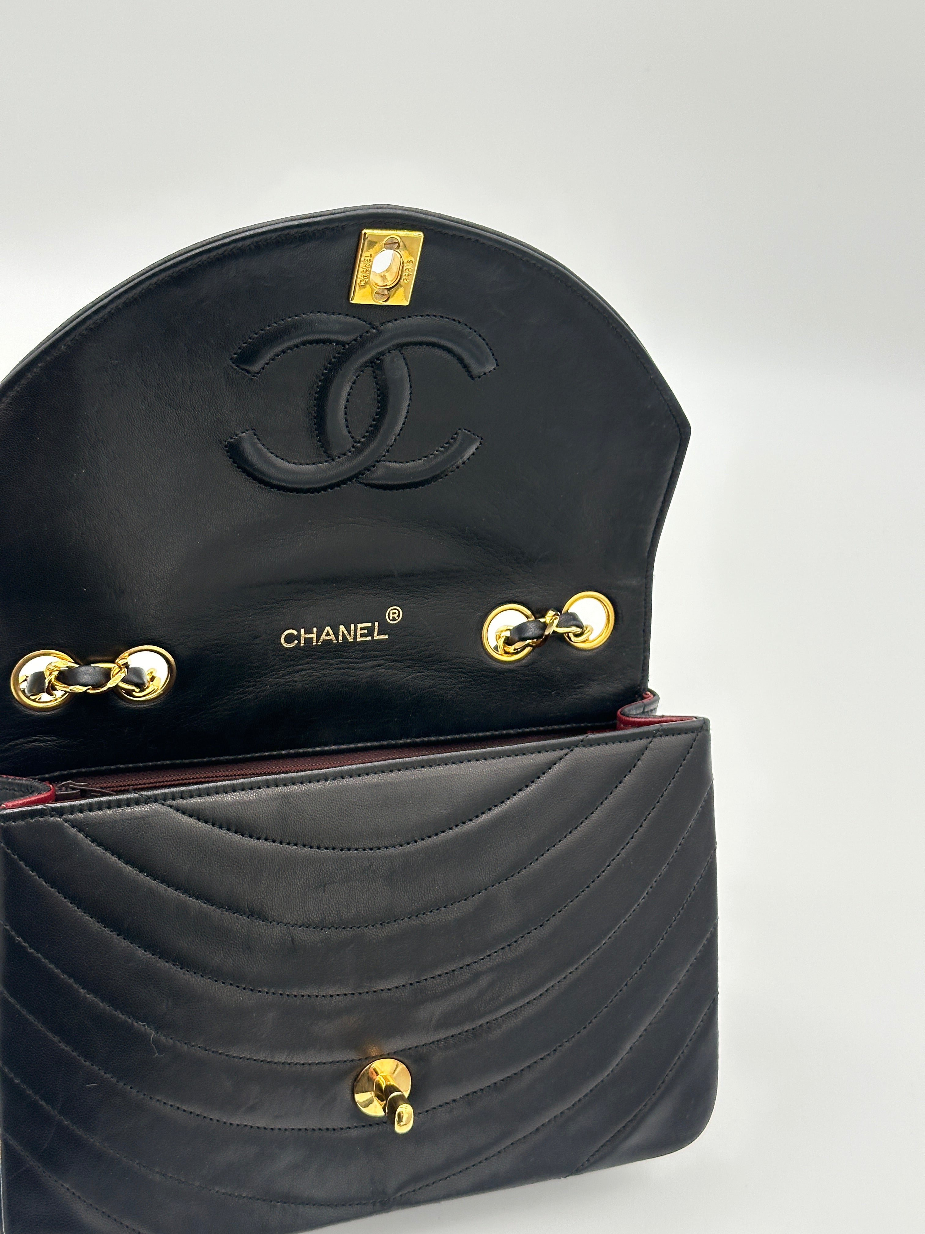 Chanel Half Moon Single Flap