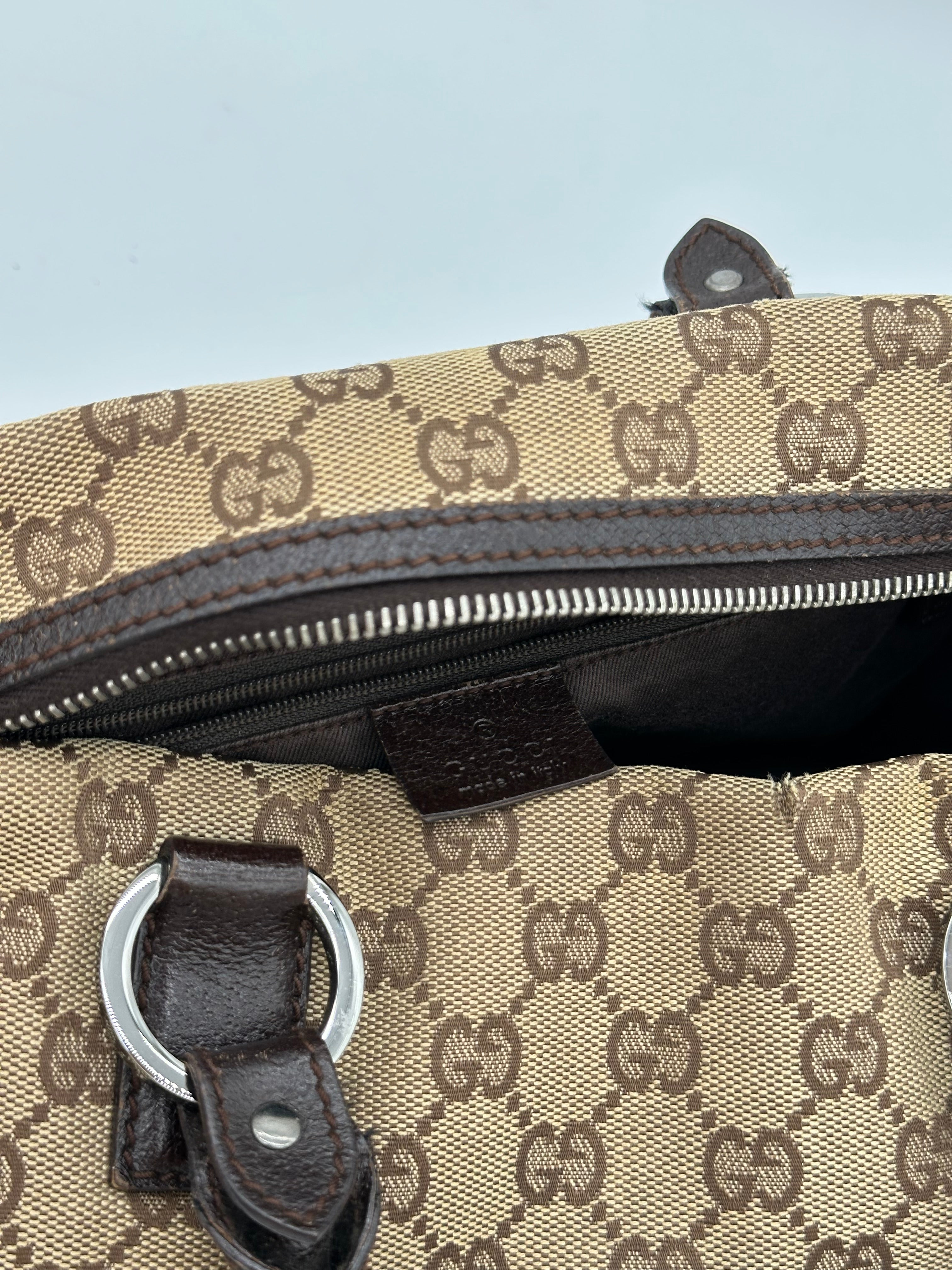 Gucci Canvas Top Handle