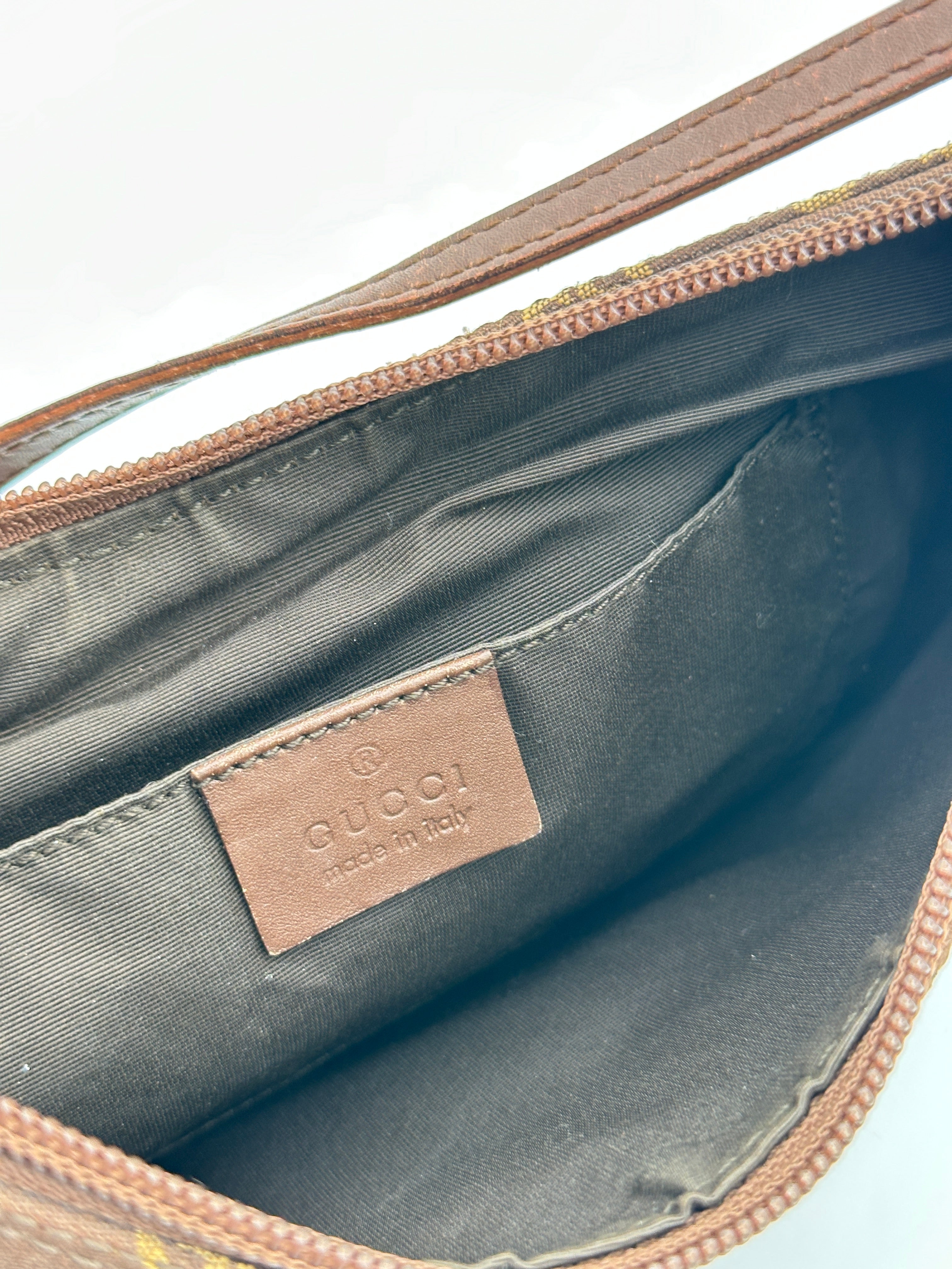 Gucci Canvas Baguette