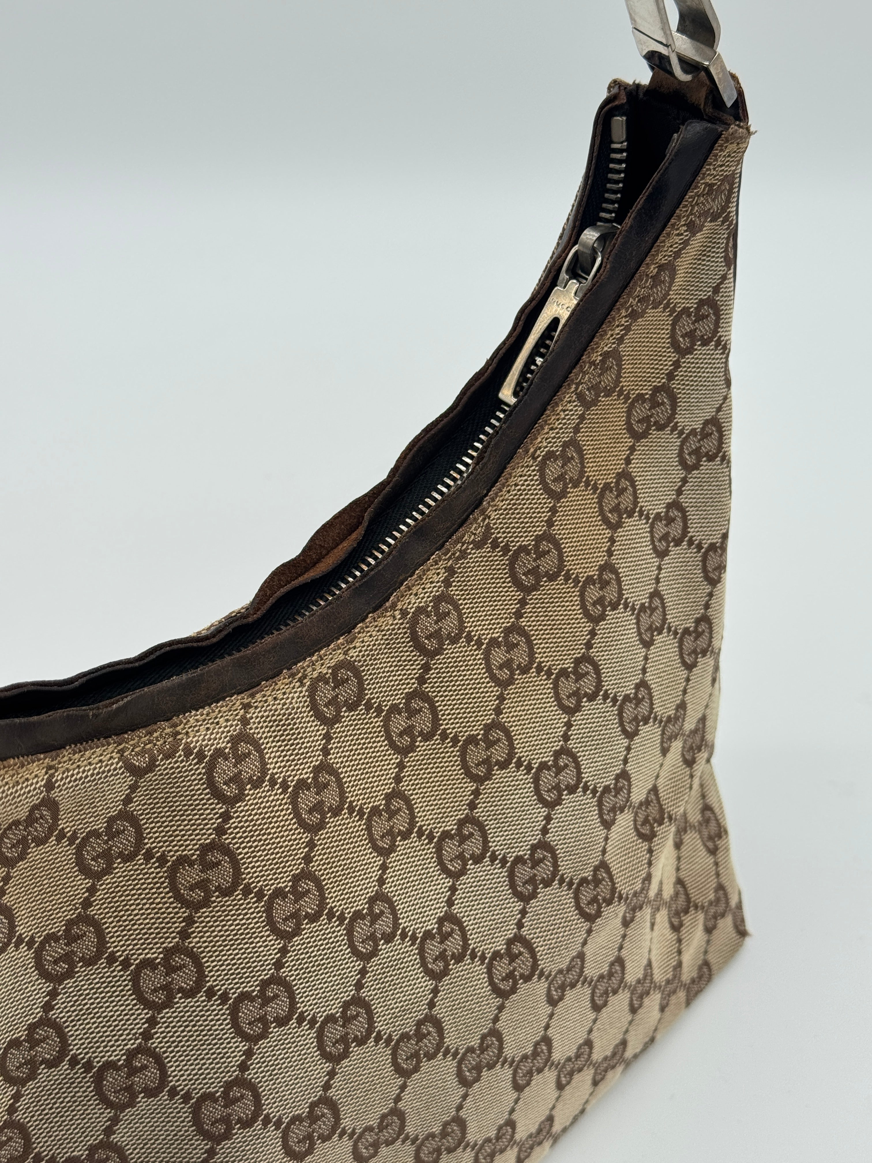 Gucci Canvas Hobo