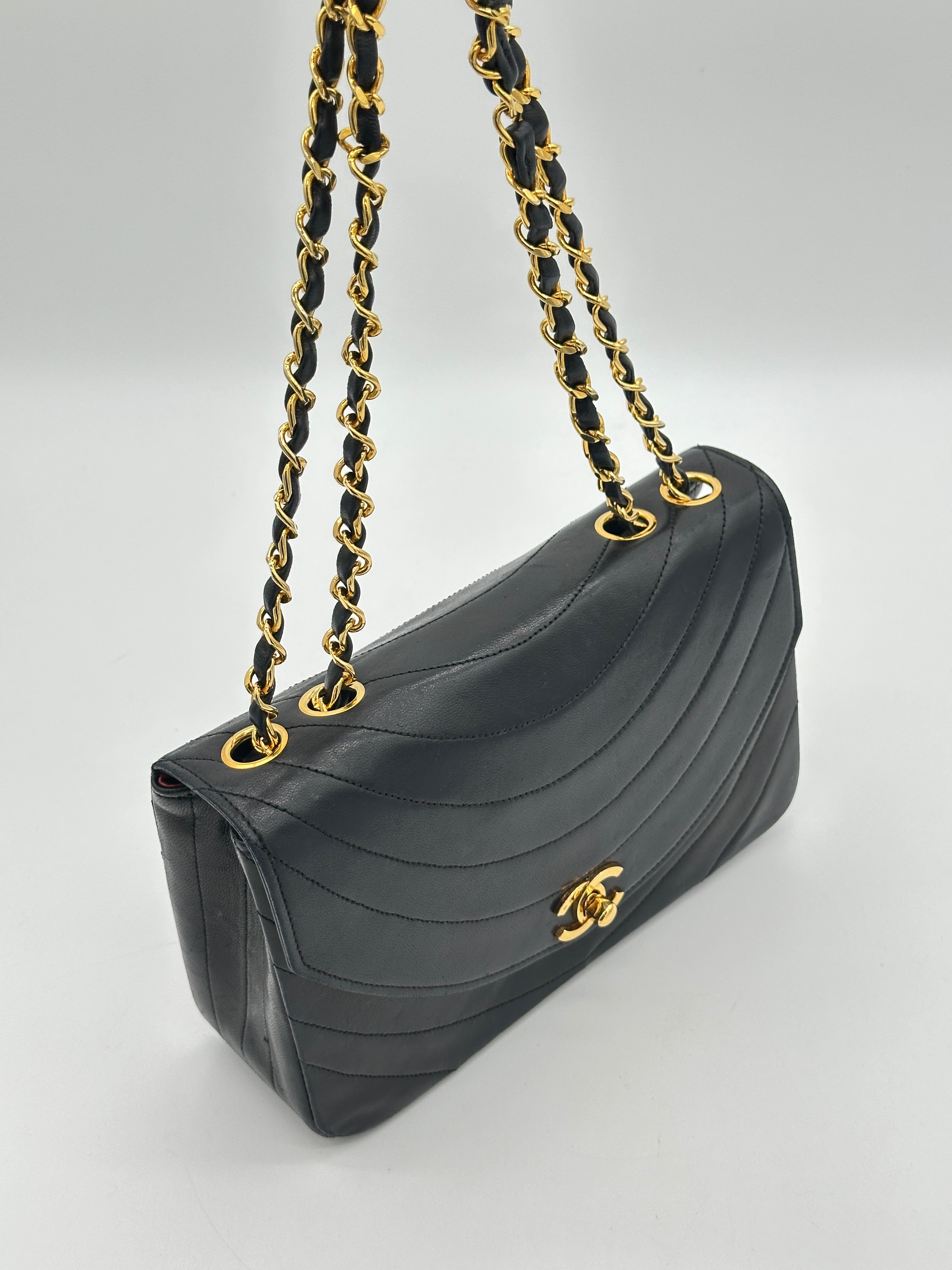Chanel Half Moon Single Flap