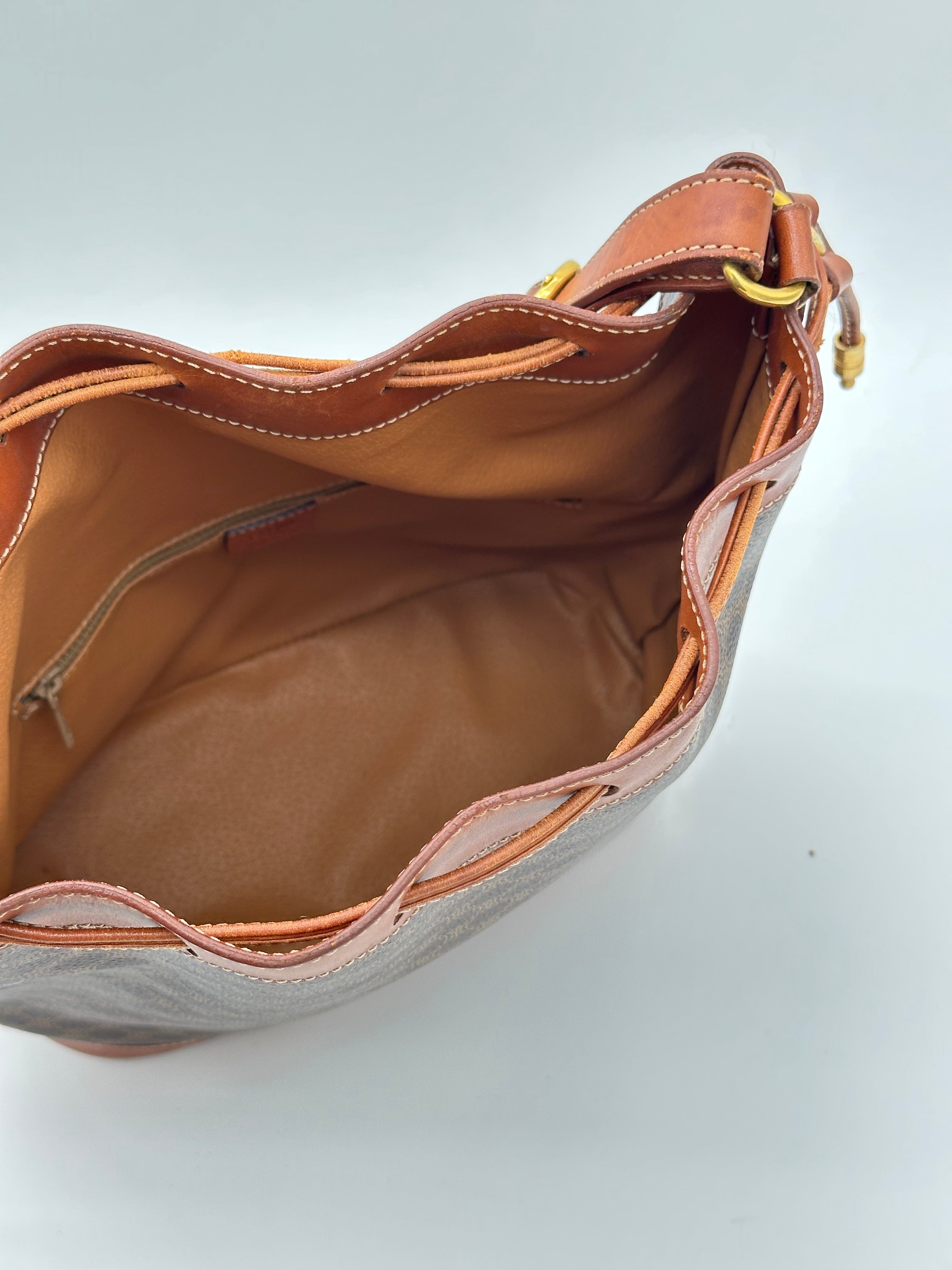 Céline Macadam Bucket Bag