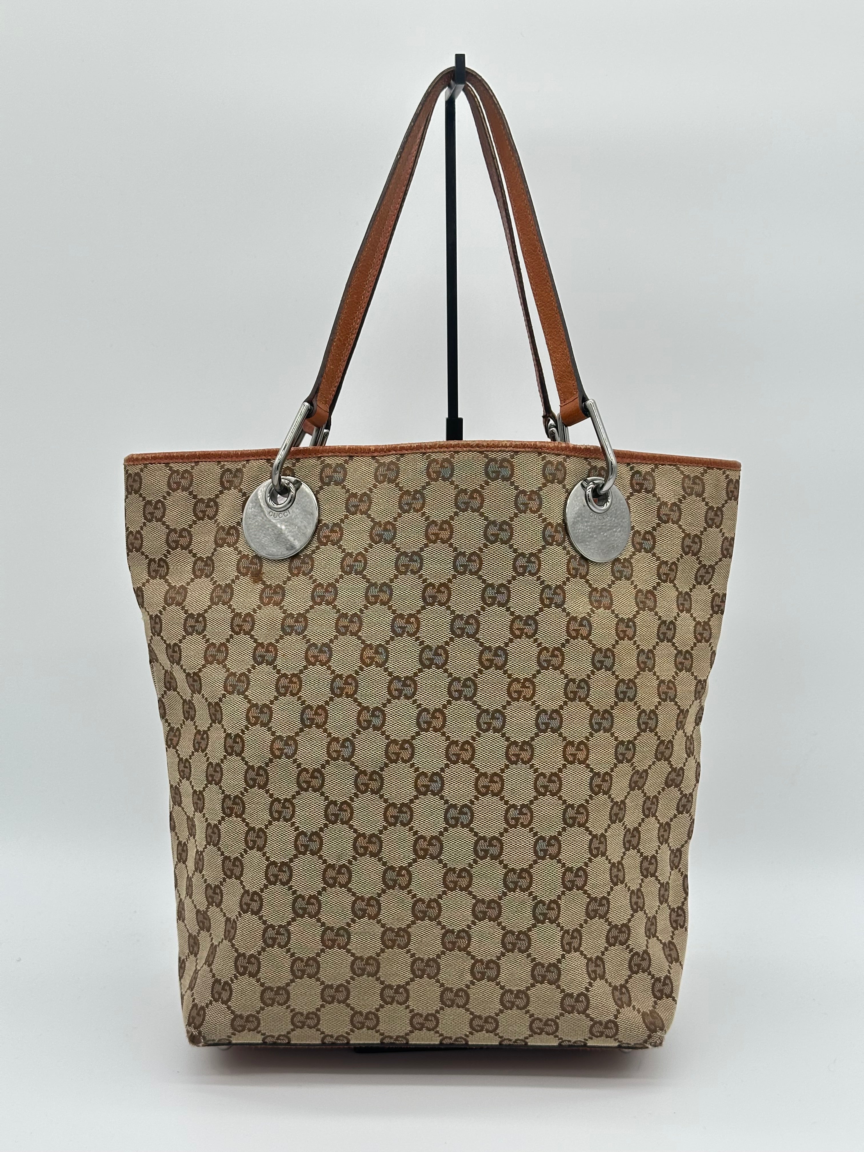 Gucci Eclipse Canvas Tote Bag