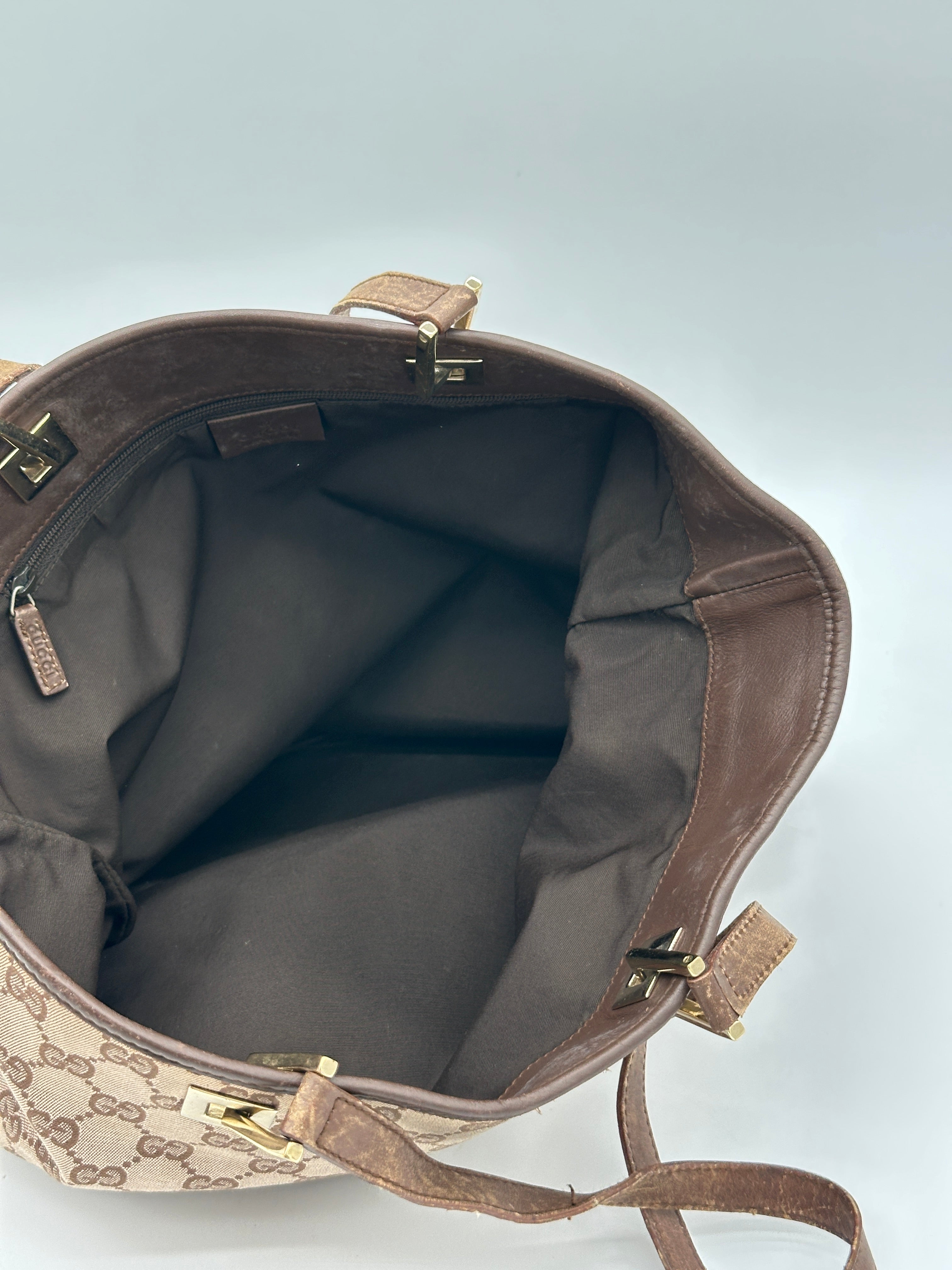 Gucci Canvas Tote Bag