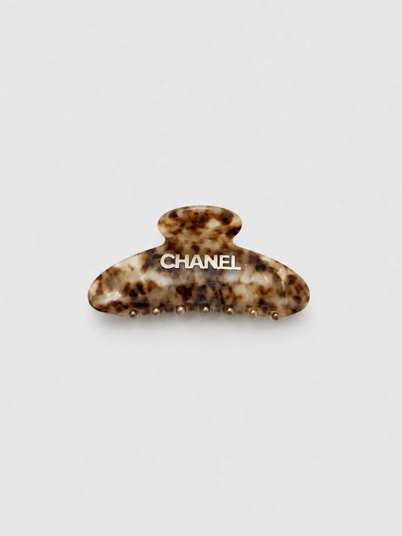 Chanel Brown Marble Haarklem