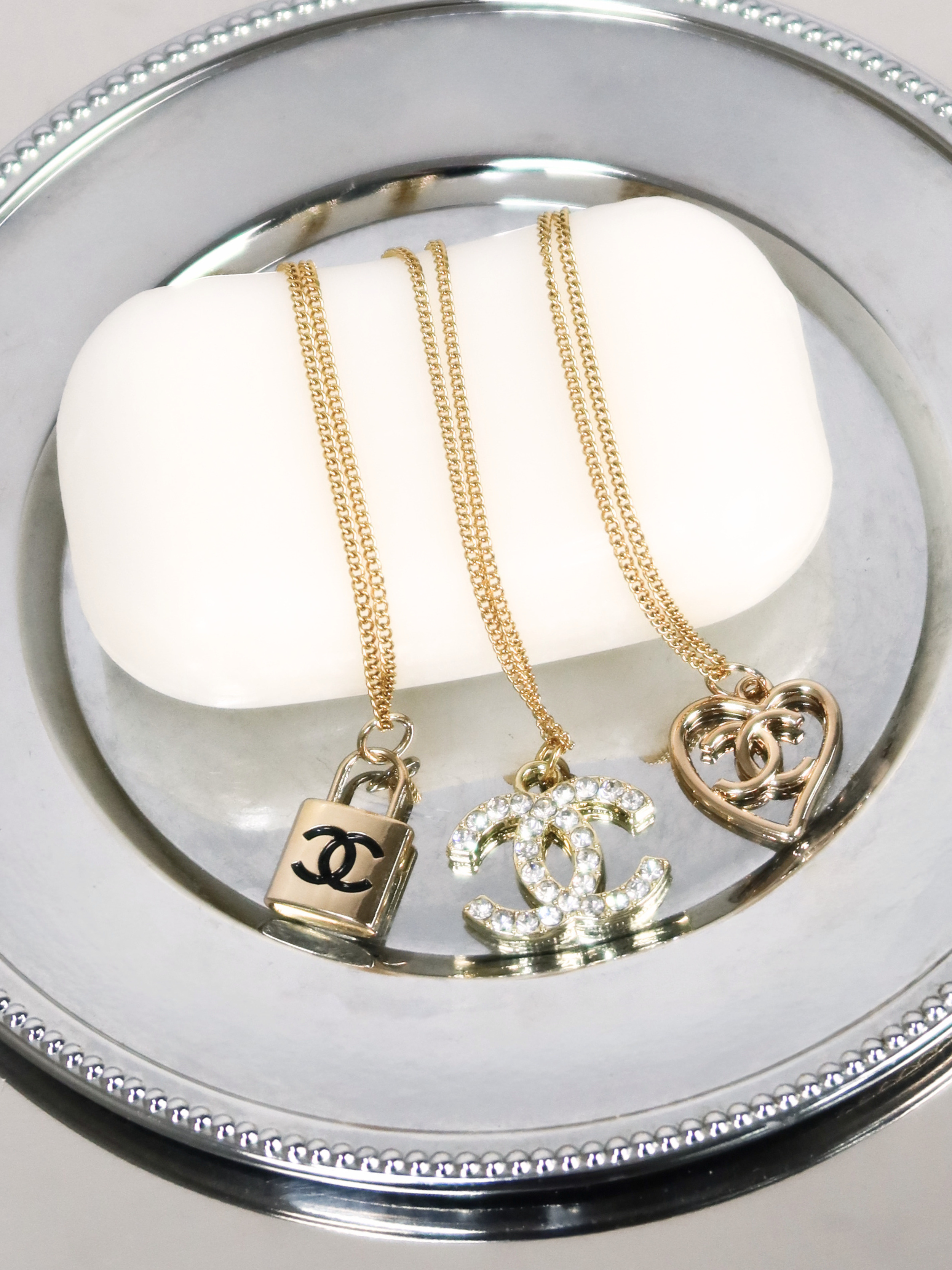 Chanel CC Strass Necklace