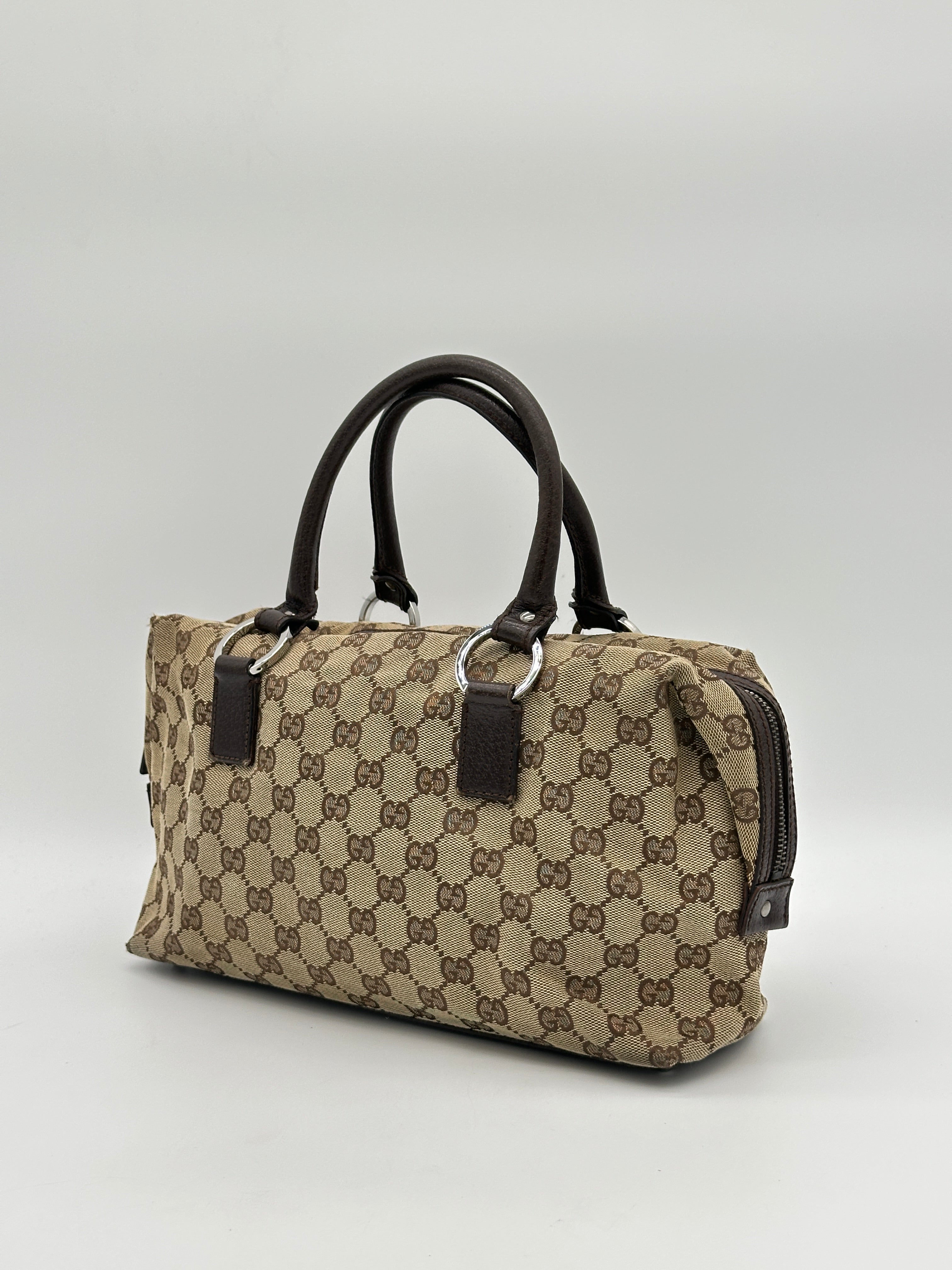 Gucci Canvas Top Handle
