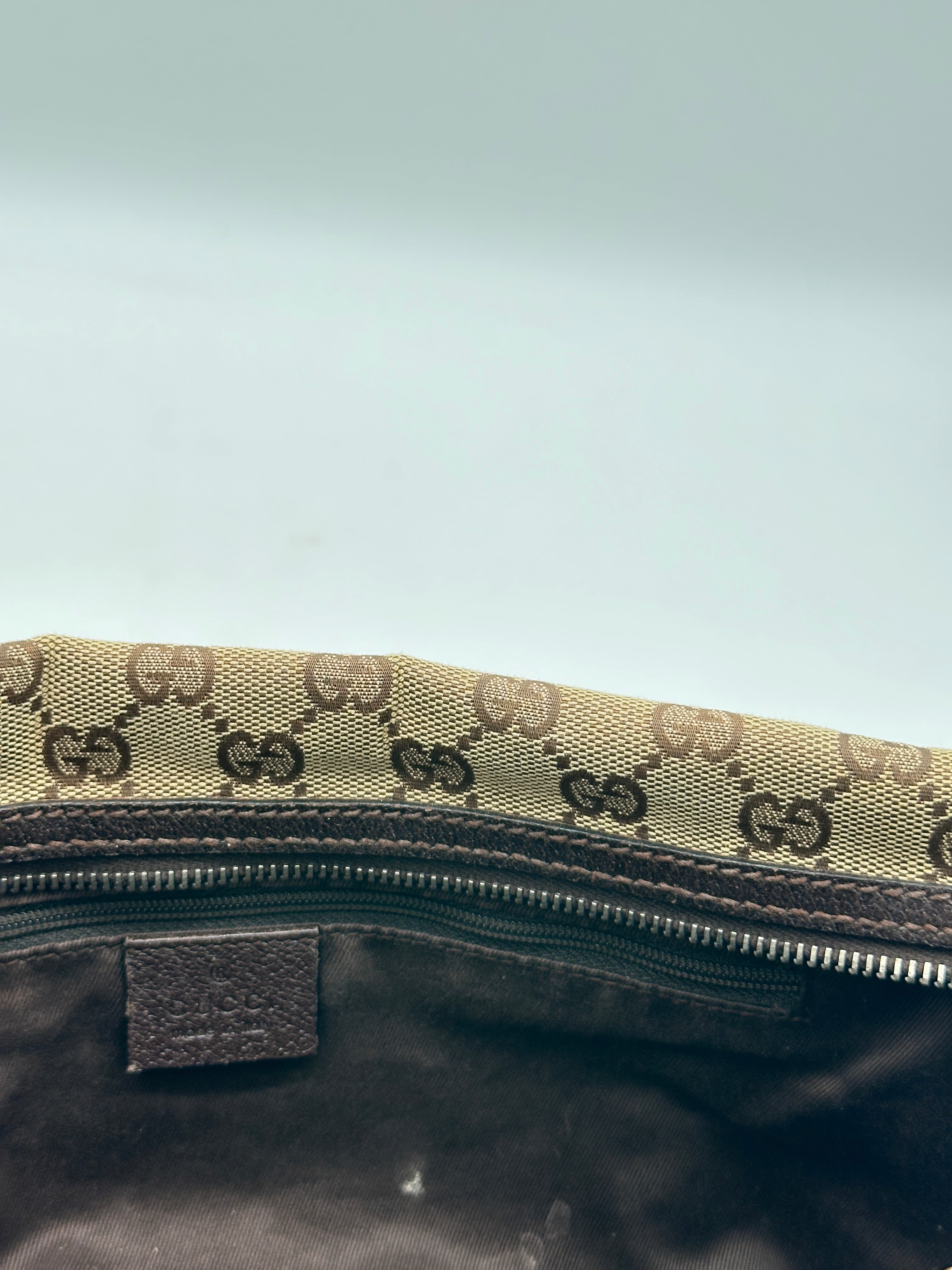 Gucci Canvas Top Handle