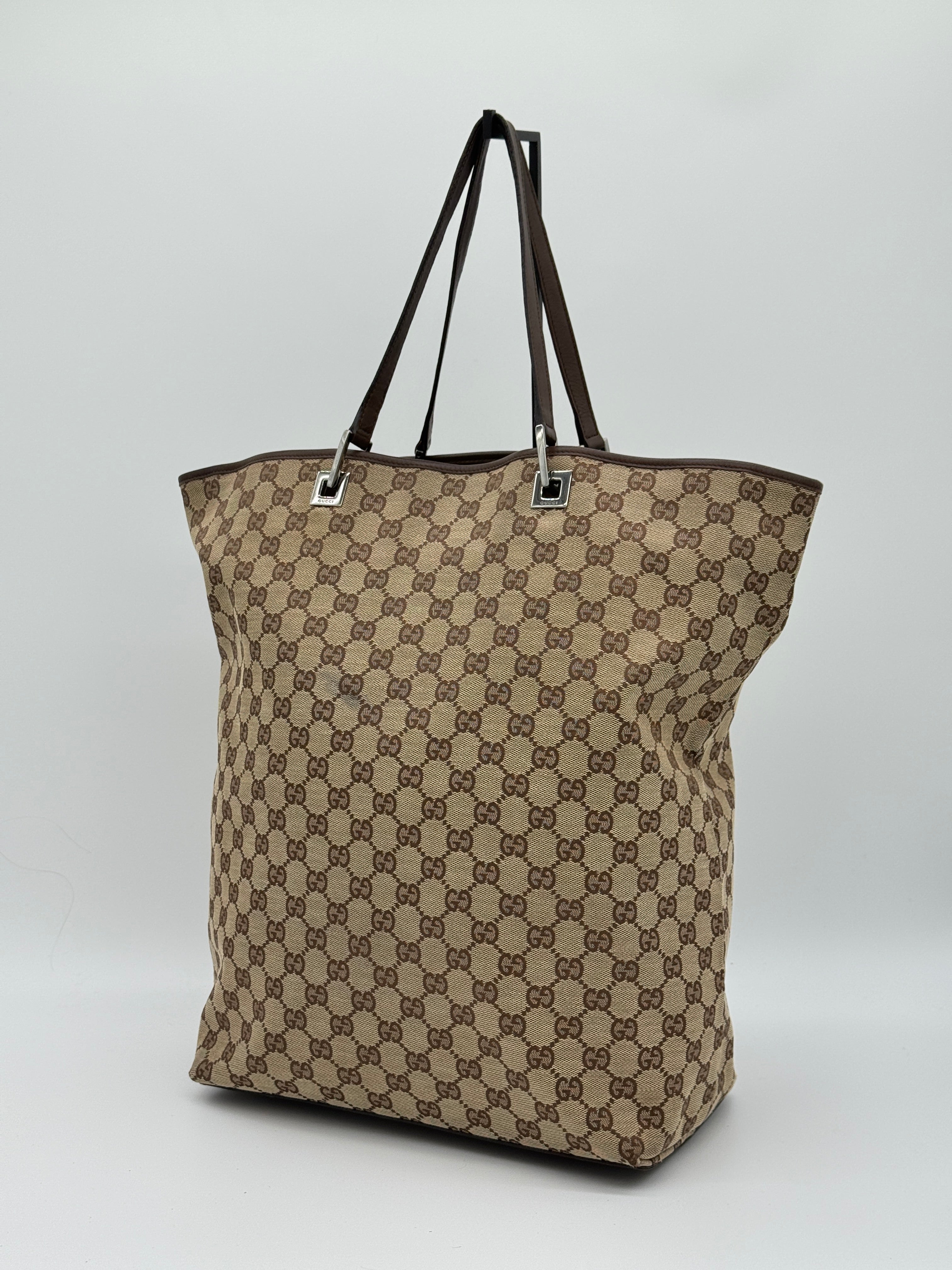 Gucci Canvas Tote Bag