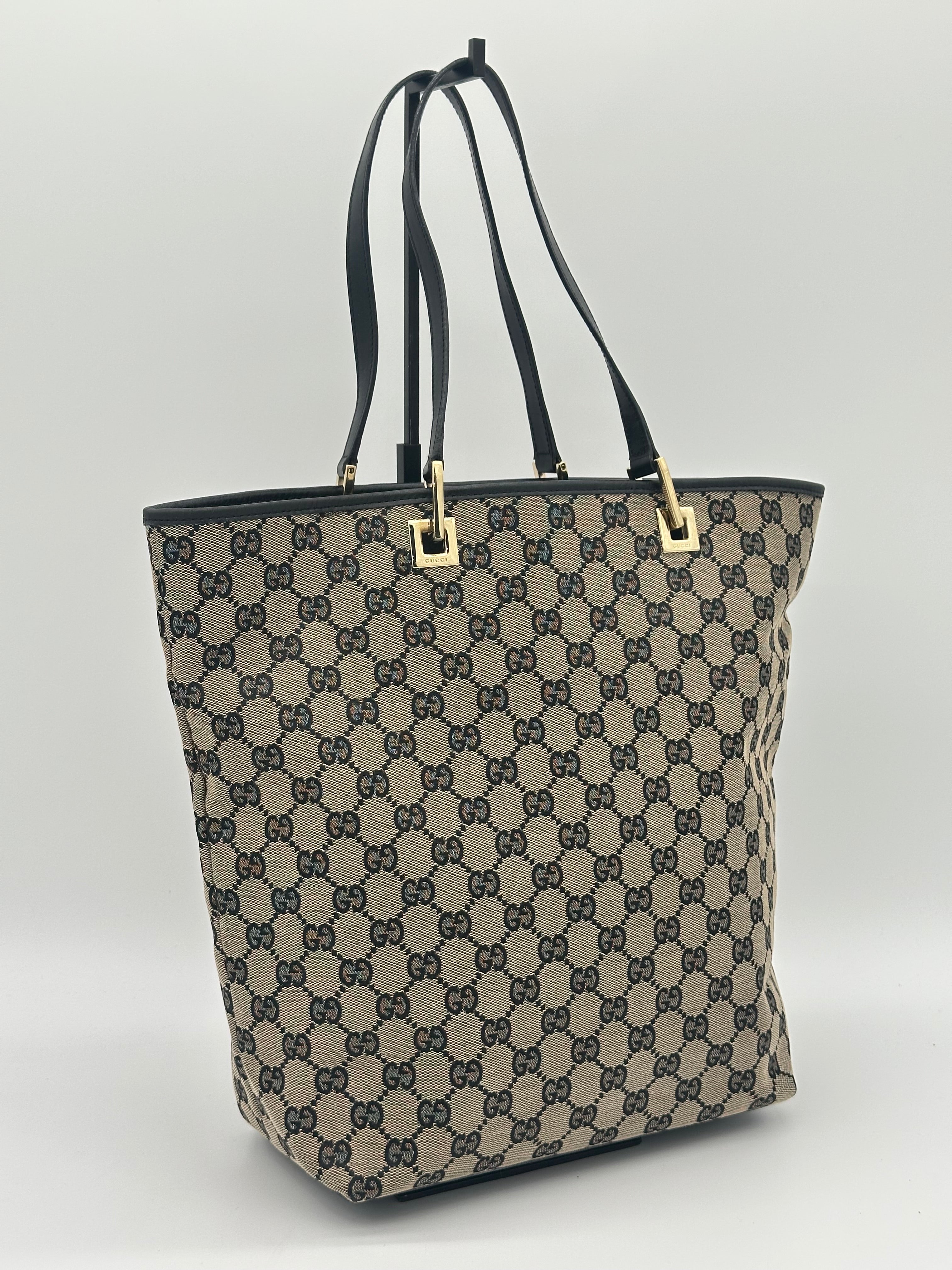 Gucci Canvas Tote Bag