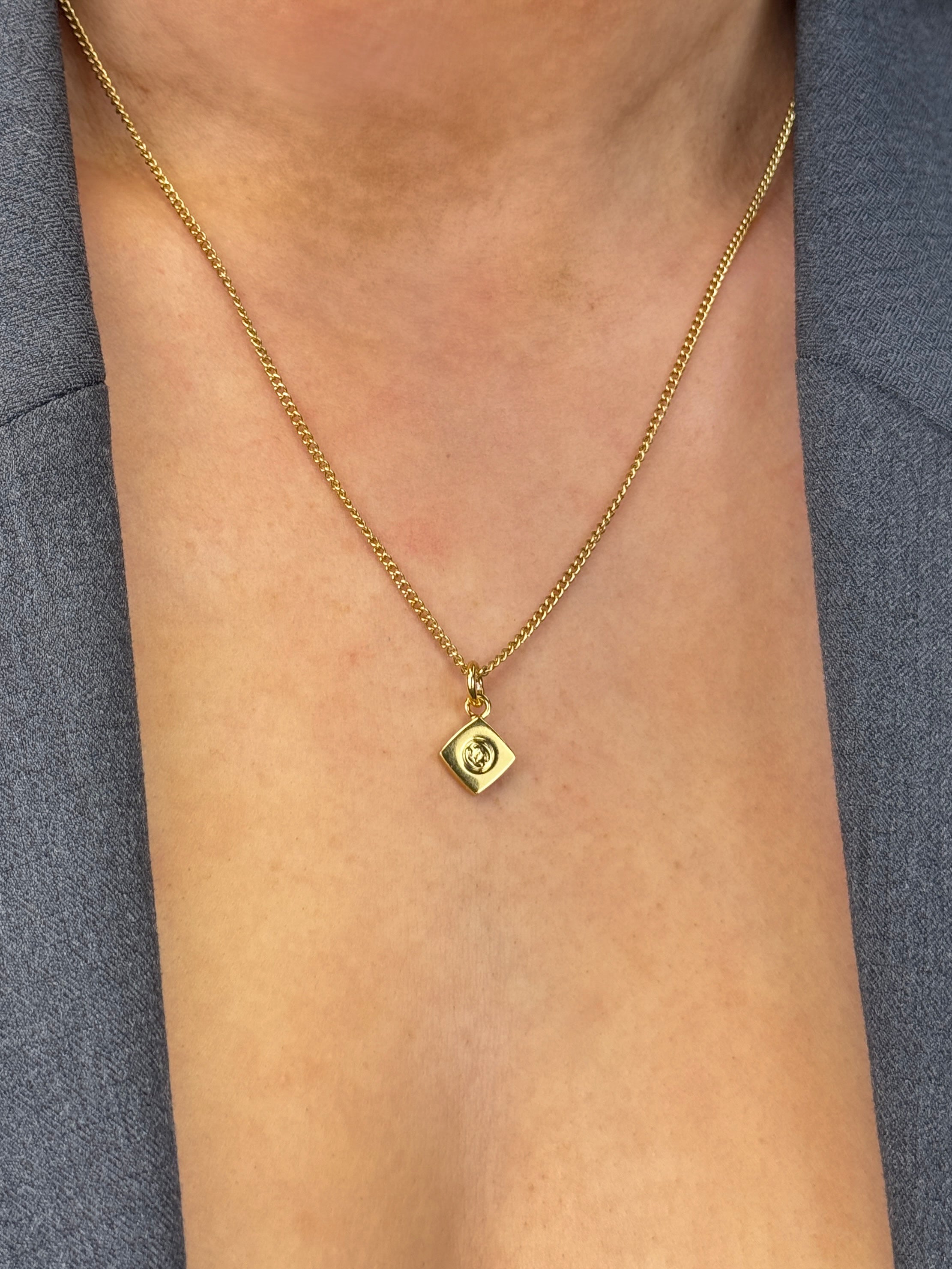 Chanel Square Necklace