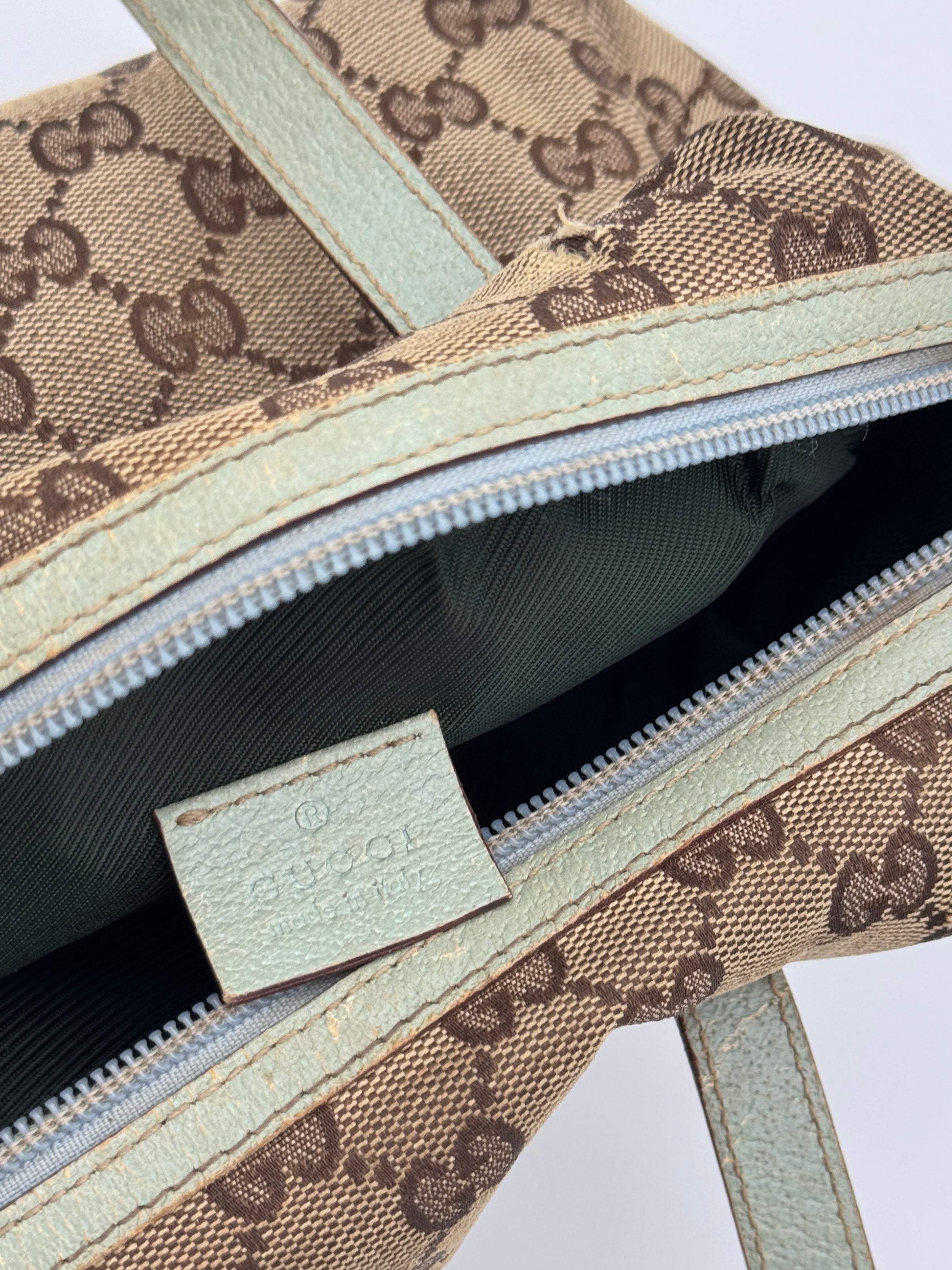 Gucci Top Handle Mini Canvas