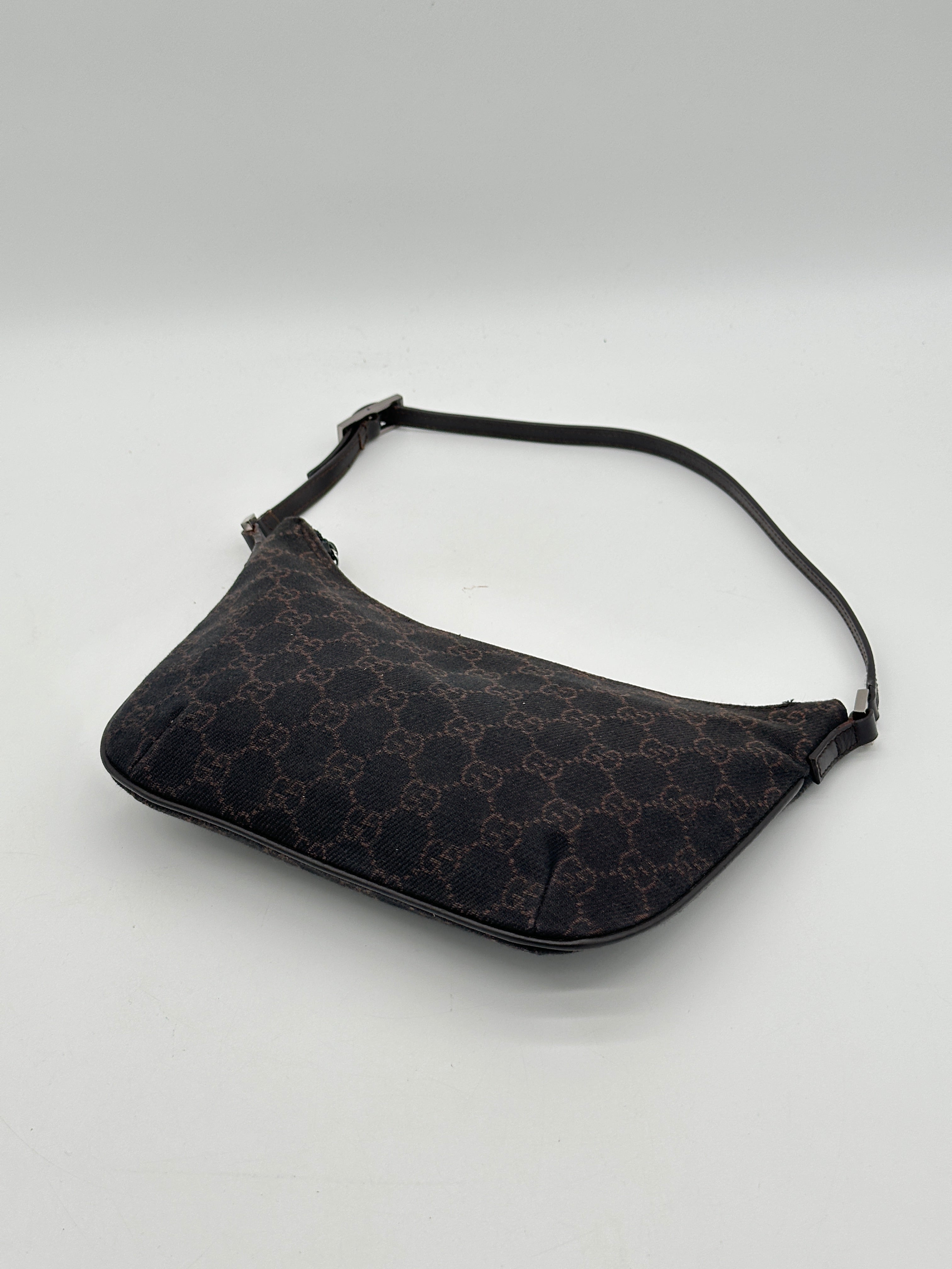 Gucci Canvas Baguette